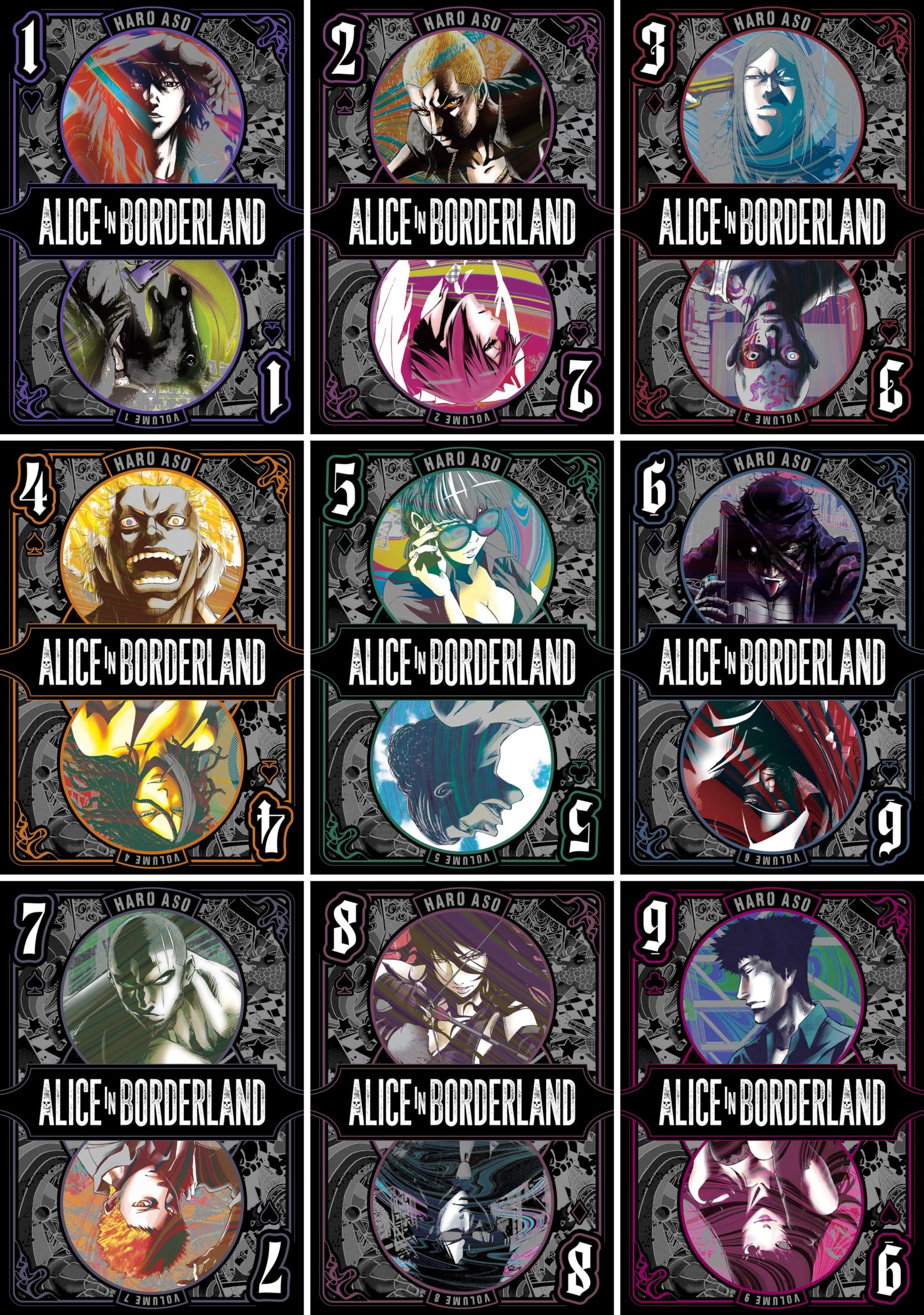 Alice in Borderland (Vol 1-9) Manga Complete Series Set