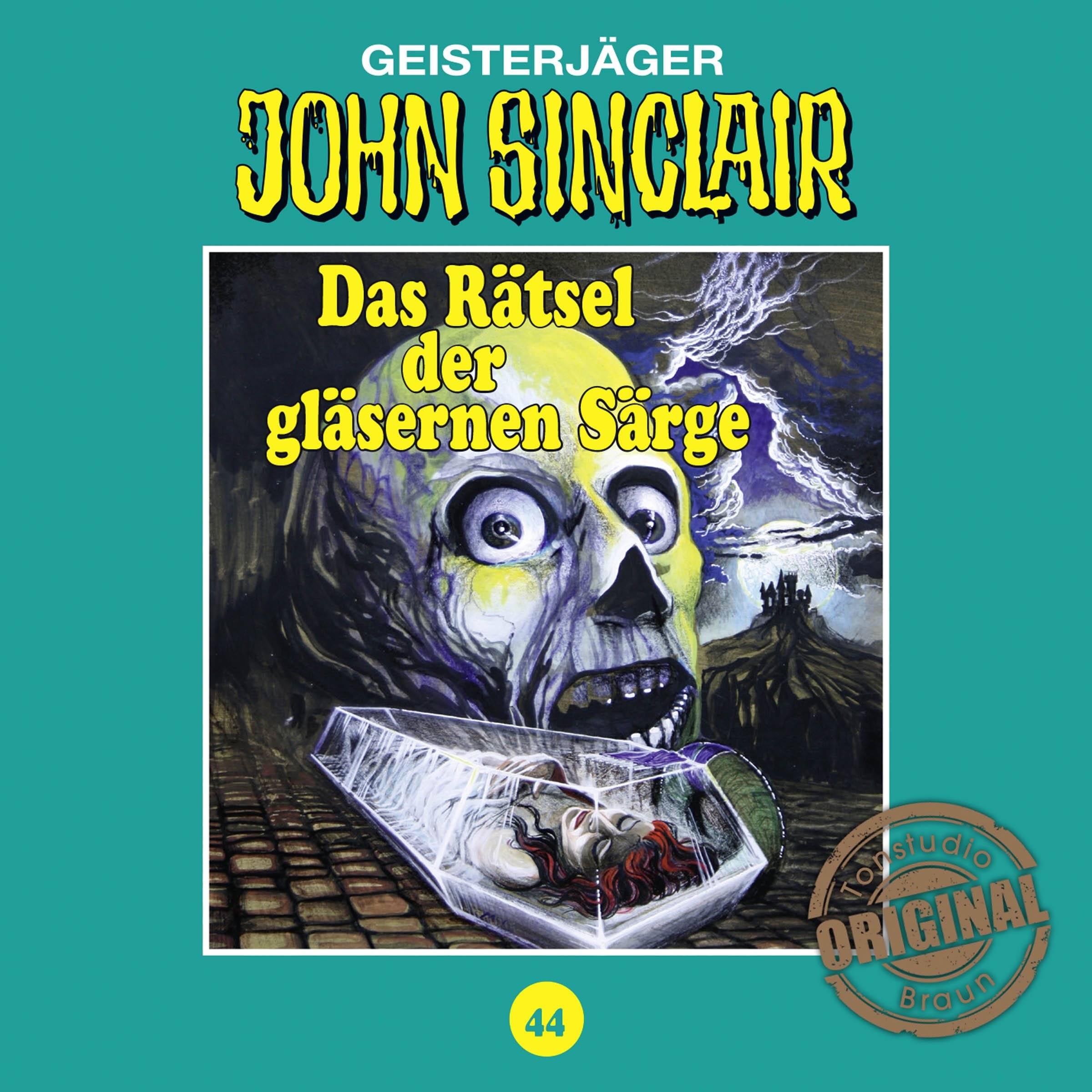 Cover art for Das Rätsel der gläsernen Särge: John Sinclair - Tonstudio Braun Klassiker 44
