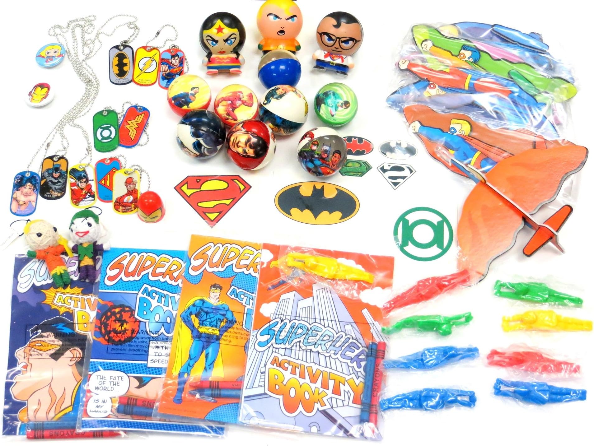 50 Piece Super Hero Party Favor Mix