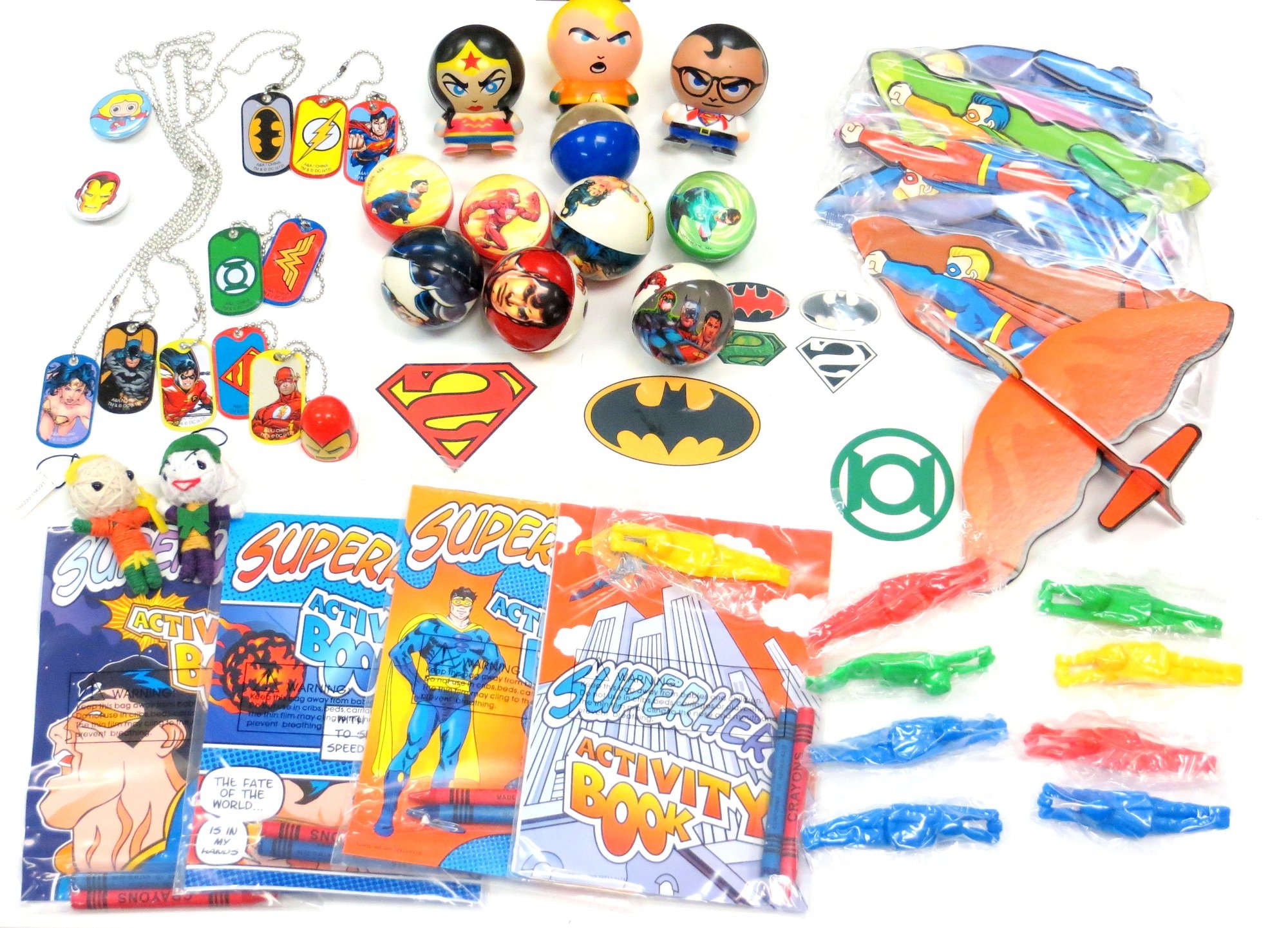 50 Piece Super Hero Party Favor Mix