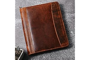 Jajmo Legacy Top Grain Real Leather Portfolio