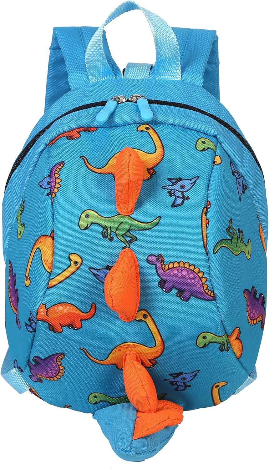 Miniatura 3 de Toddler kids Dinosaur Backpack Book Bags with Safety Leash for Boys Girls