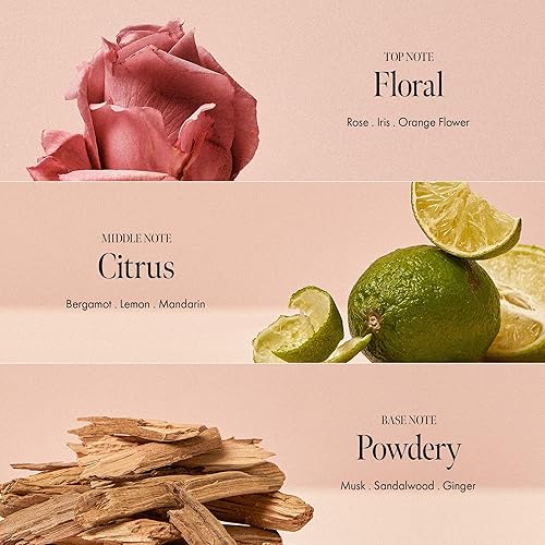 Miniatura 4 de Rosy Night Parfum Hair Mist, perfume vegano para el cabello con extracto de rosa de damasco, aceite de rosa mosqueta, complejo de péptidos para todo