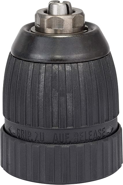 Bosch Professional Szybkozaciskowy uchwyt wiertarski (2 tuleje, zakres mocowania 1-10 mm, uchwyt 3/8" - 24, bieg prawo- i lewostronny, akcesoria wiertarki)