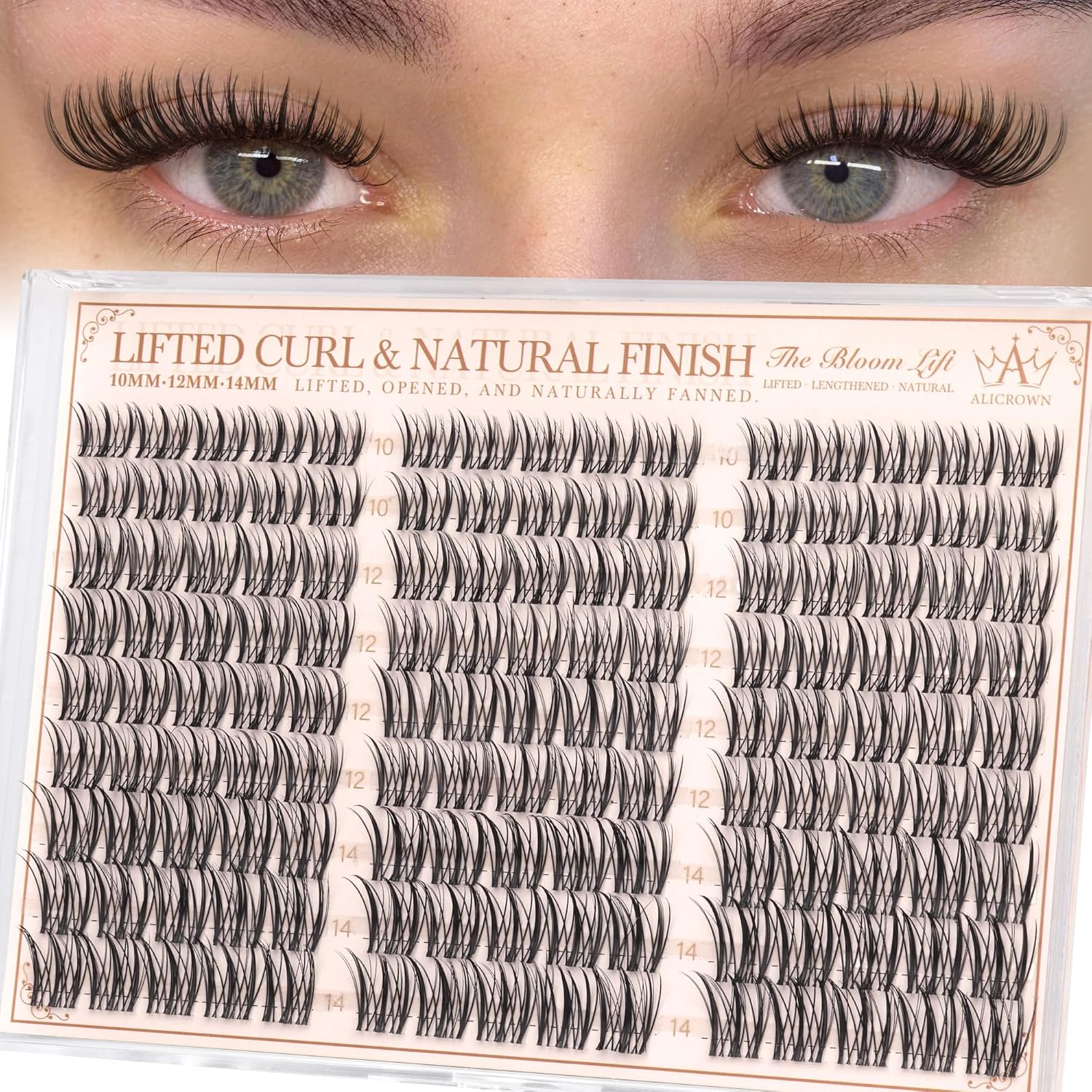 Wispy Lash Clusters Natural Cluster Eyelash Extensions Lash Lift Effect Wispy Lash Clusters Natural Cluster Eyelash Extensions Lash Lift Effect