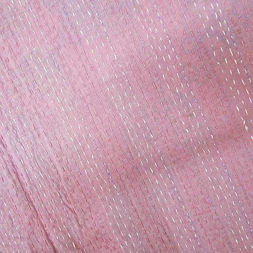 Miniatura 4 de Sophia-Art Colcha reversible de frutas indias para cama individualking con patrón Gudri de algodón puro estilo Kantha, colcha decorativa con