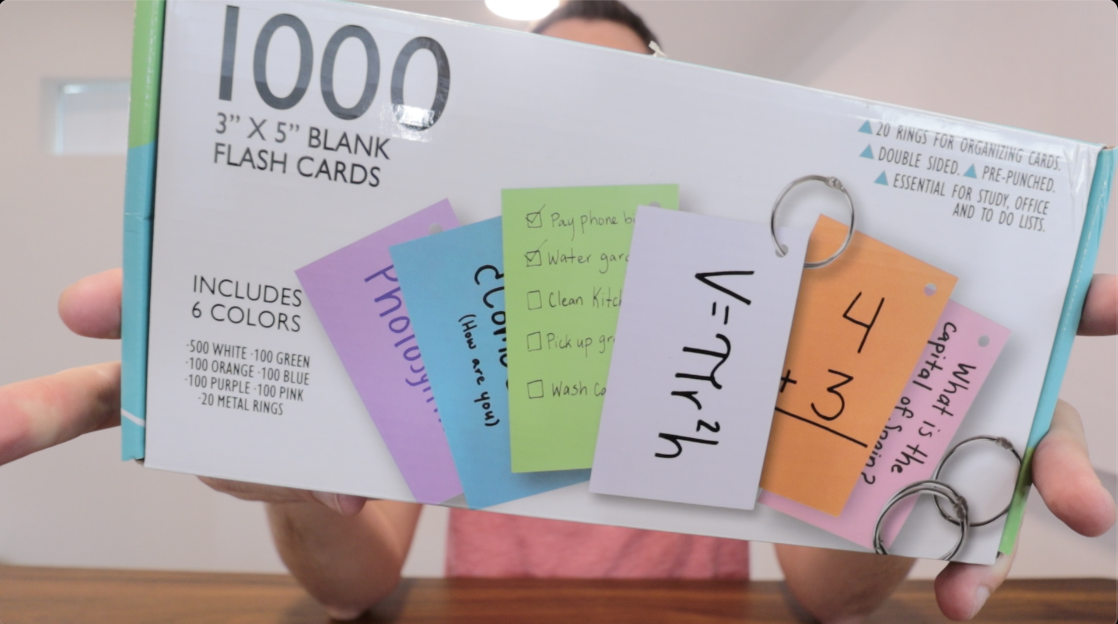 Best Index Cards? | 1000 Blank Pre-Hole Punched Note Cards