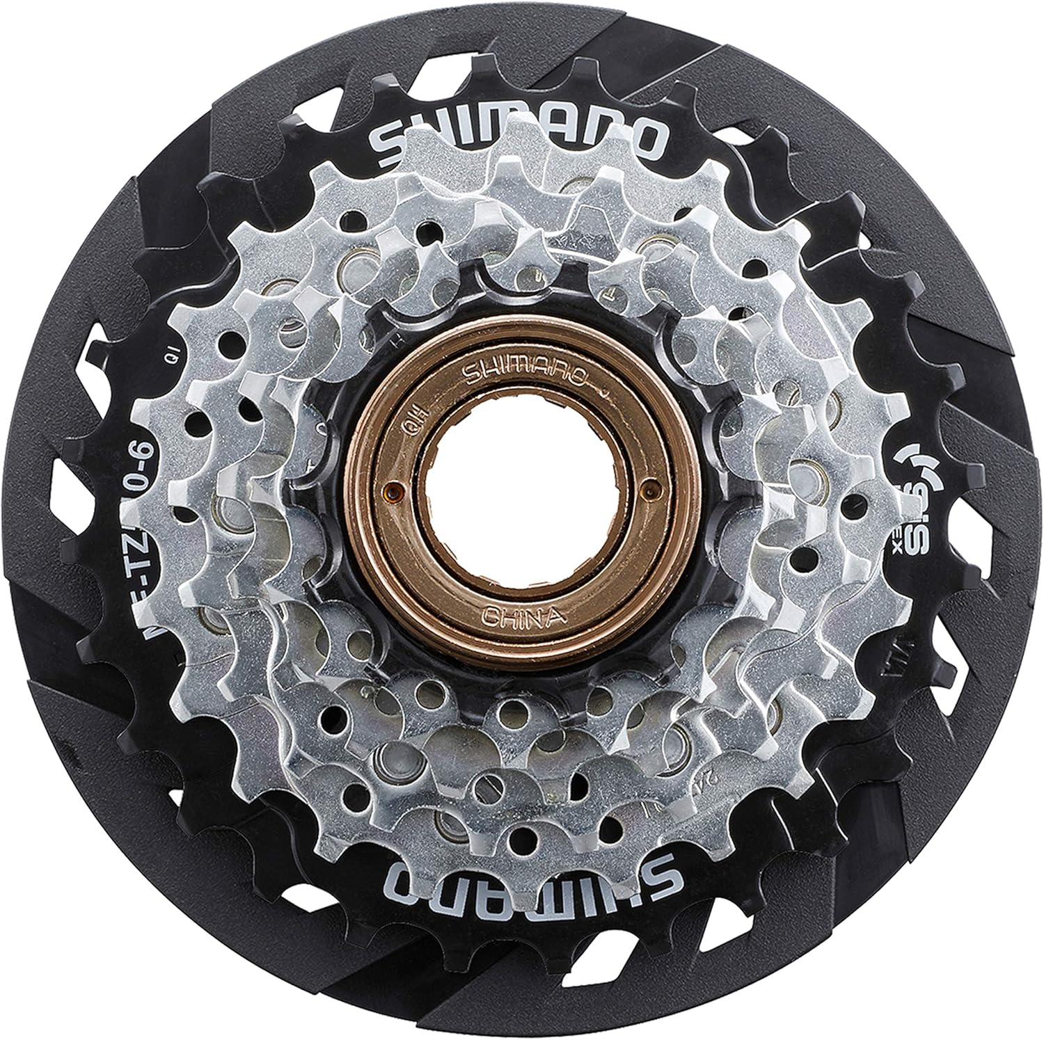  Gear Belakang Sepeda Shimano MF-TZ510-6 Sprocket Free Wheel 
