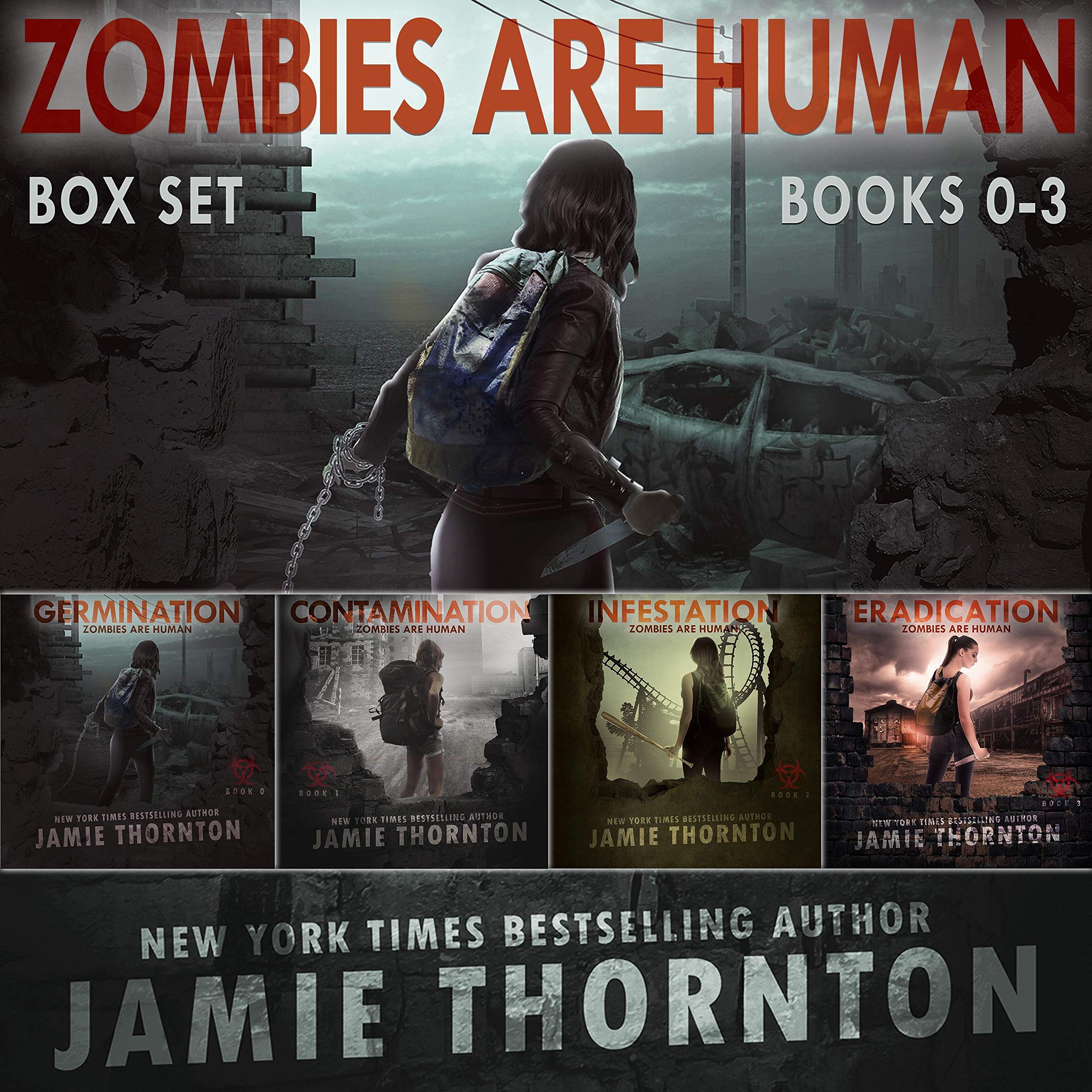 Cover art for Zombies Are Human (Books 0-3)