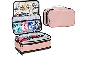 Baby Girl Hair Accessories Storage Bag for Travel- KISLANE