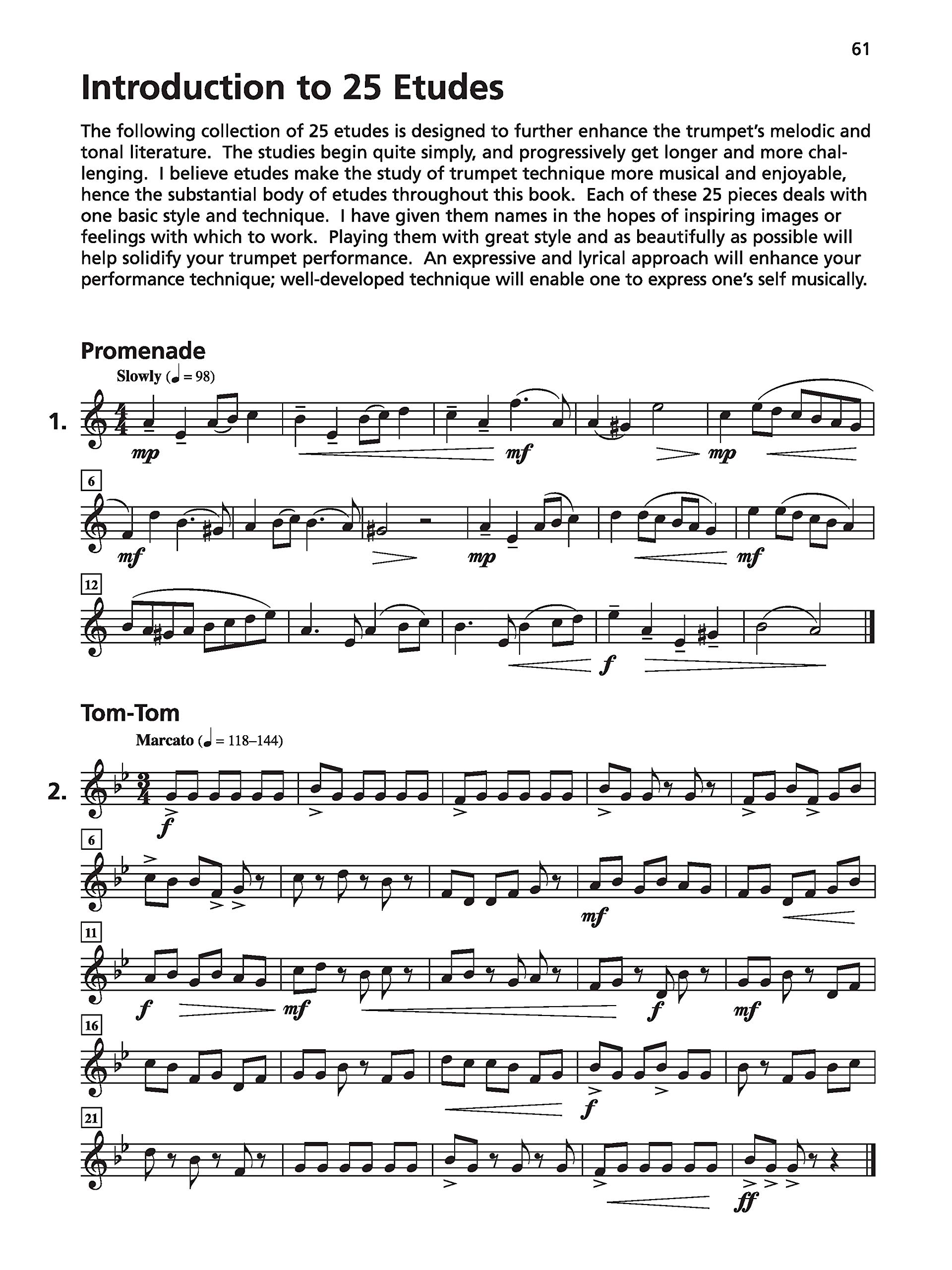 New Concepts for Trumpet: Innovative Etudes, Duets and Studies