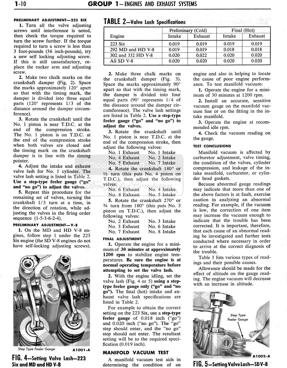 1960 Ford Pickup Truck F Series Shop Service Repair Manual Engine Electrical OEM