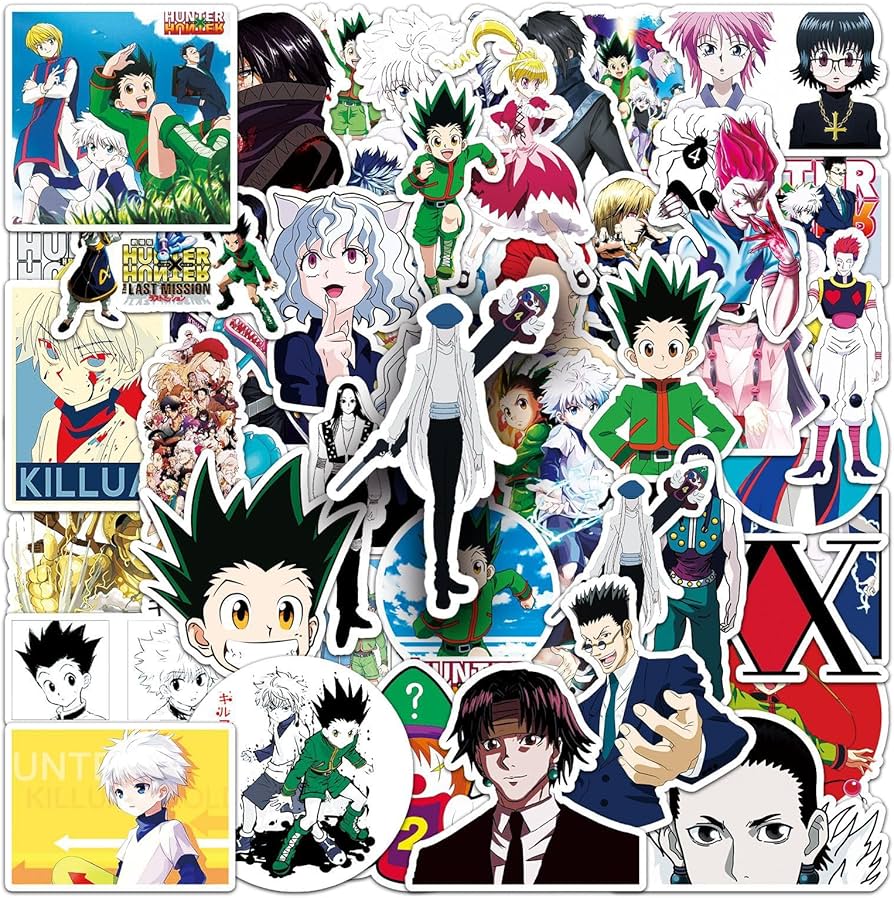 Amazon.co.jp: ステッカー 50枚セット ハンター×ハンター アニメ