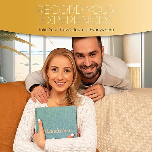 Miniatura 6 de Diario de viaje y cuaderno de viajeros para registrar viajes y recuerdos. Diario de viaje para mujeres y hombres. Regalos de viaje para almas