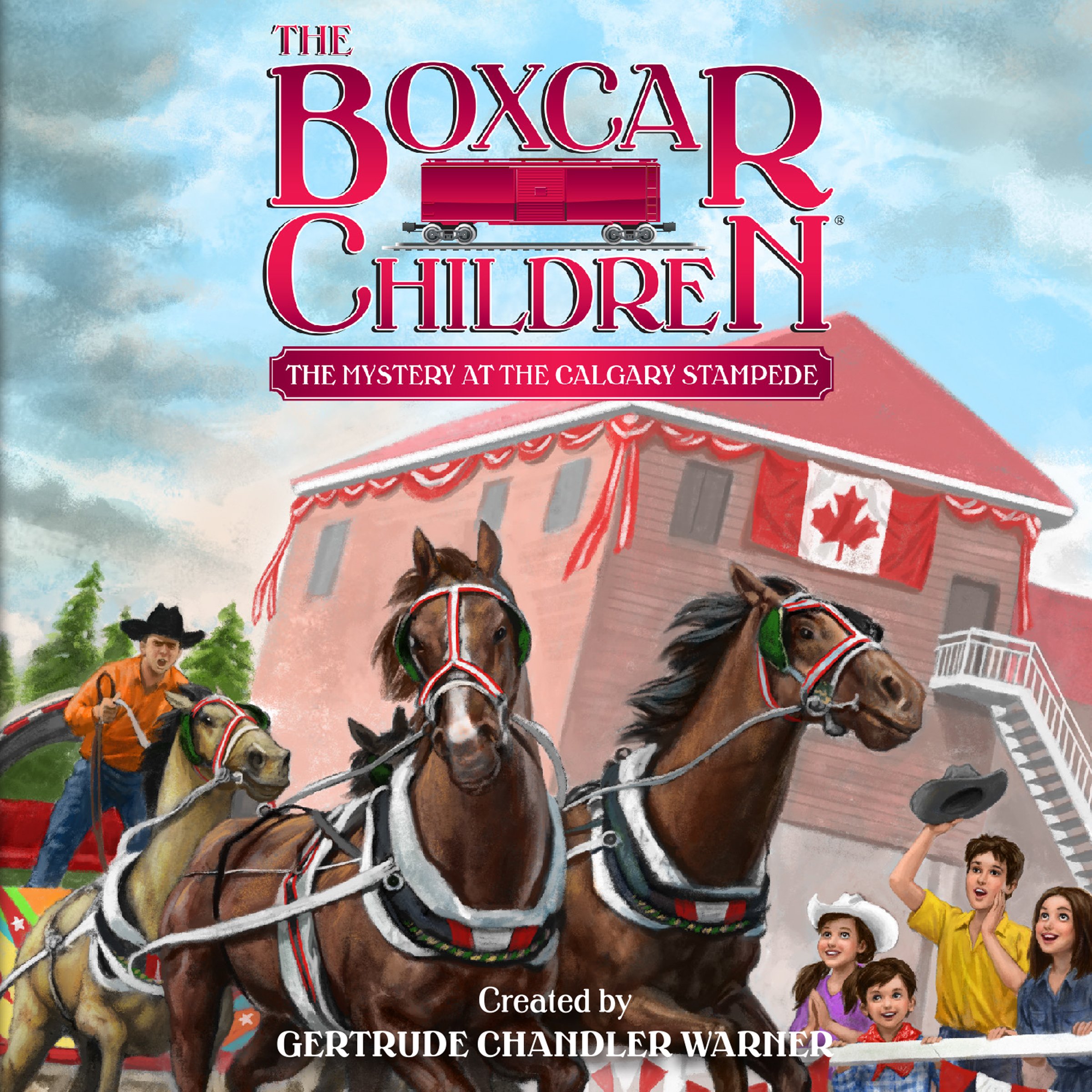 Cover art for The Mystery at the Calgary Stampede