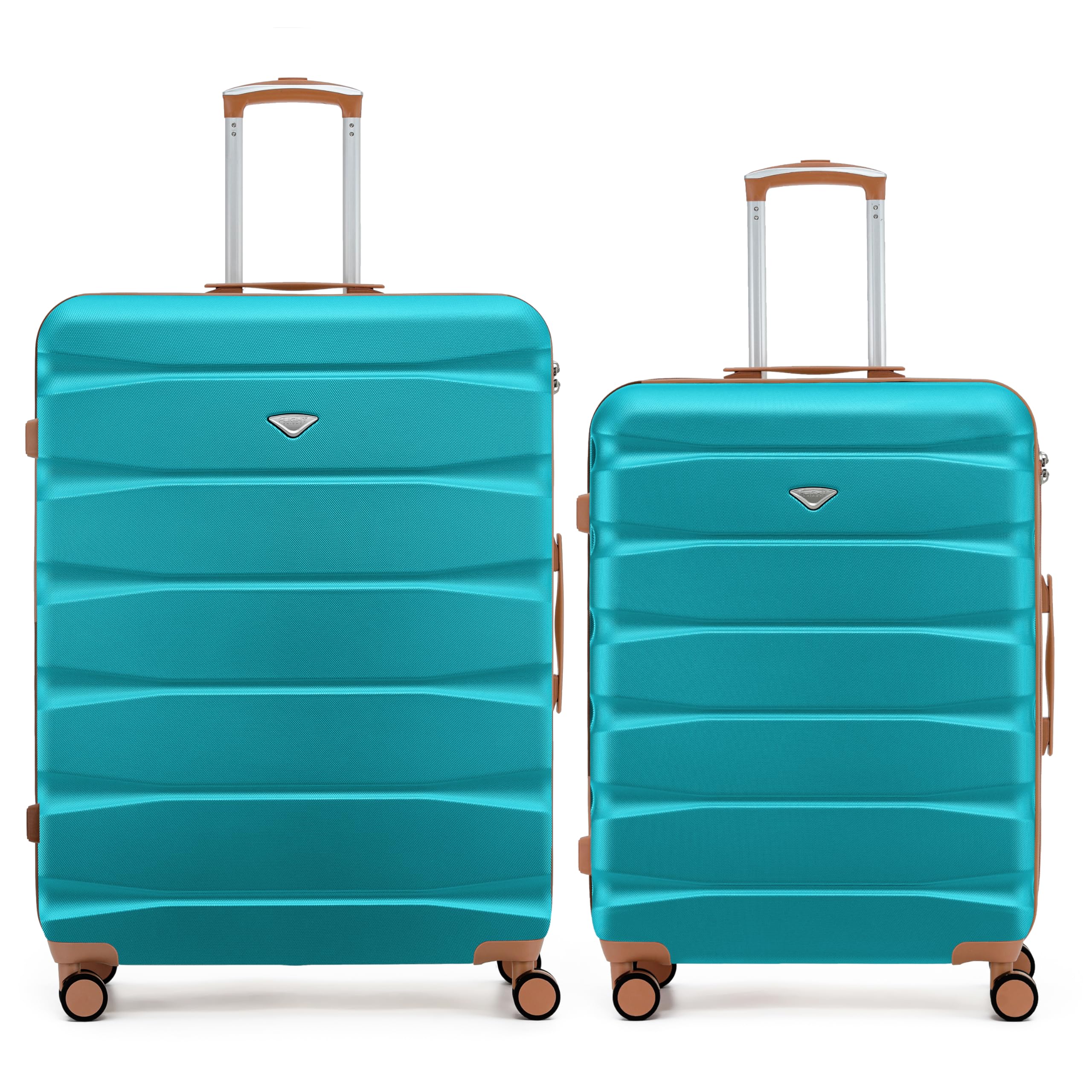 Flight Knight Underseat Cabin Suitcase 45x36x20cm | Free Hand Luggage for EasyJet & Wizz Air | Lightweight ABS Hard Shell with 8 Silent-Glide Spinner Wheels | Max Space Travel Bag — view 188