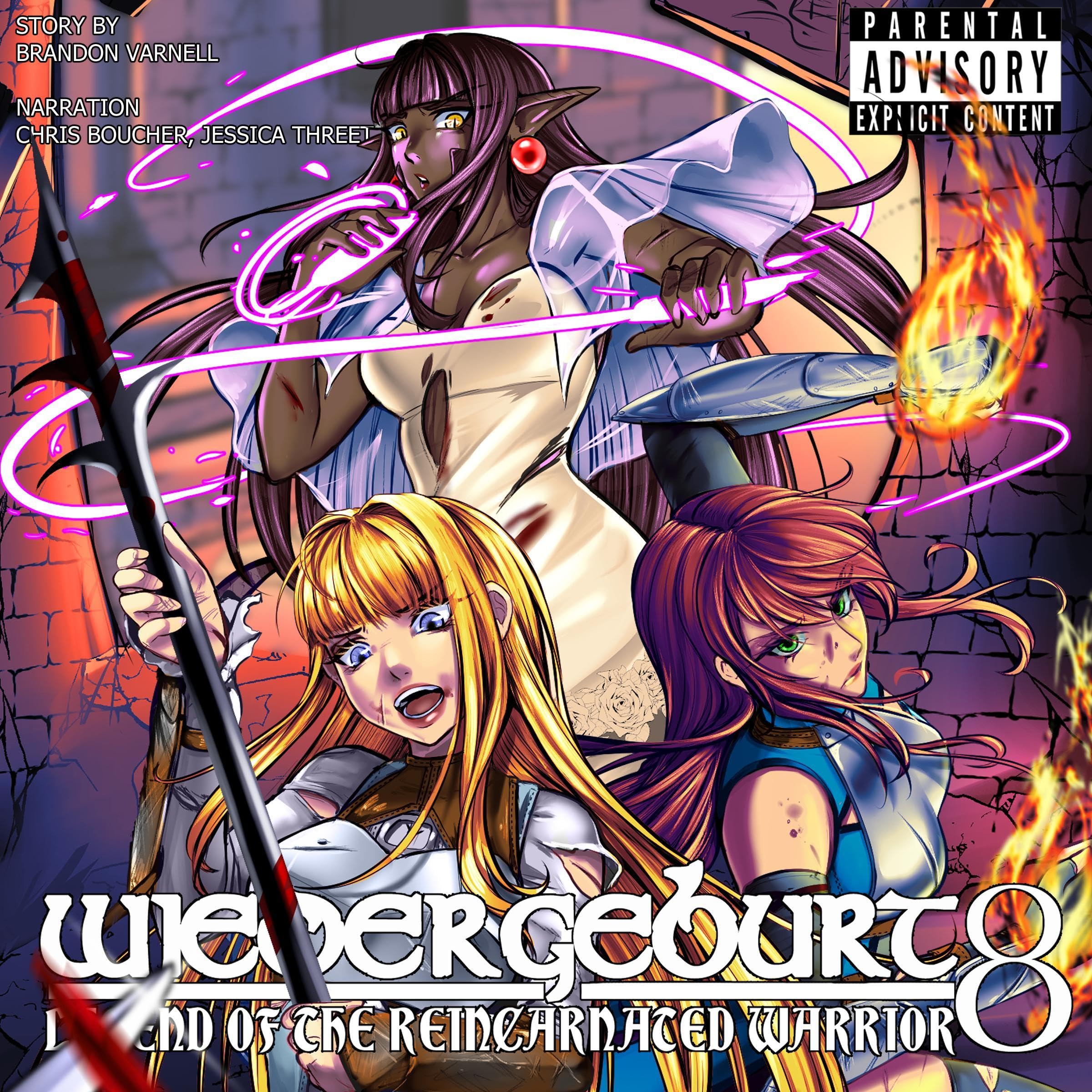 Cover art for Wiedergeburt: Legend of the Reincarnated Warrior, Volume 8