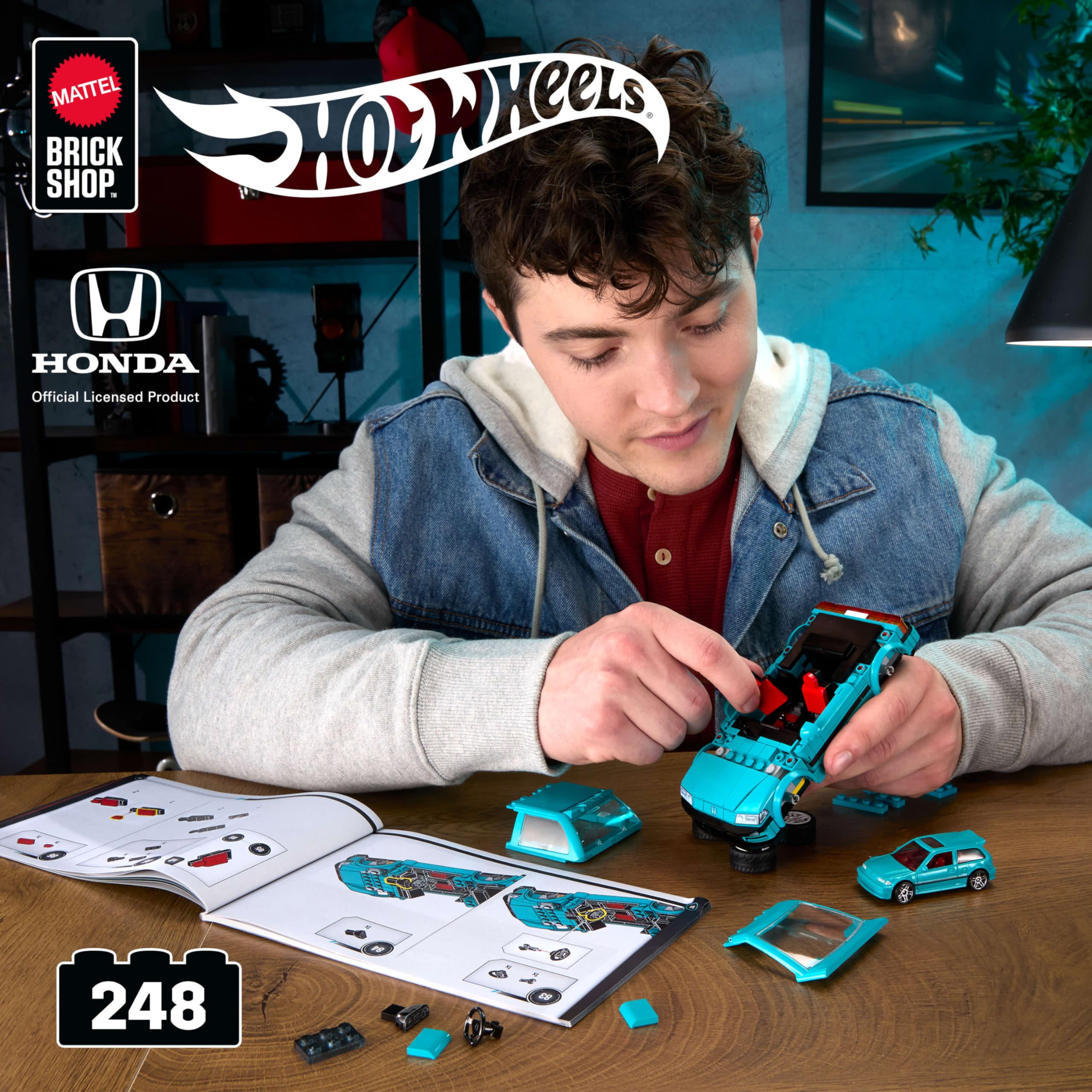 Mattel Brick Shop Hot Wheels Speed Serisi '90 Honda Yeni, JHF62