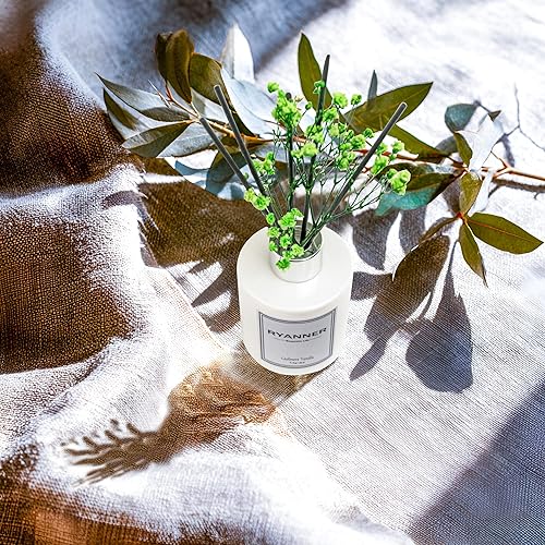 Miniatura 5 de Juego de difusor de varillas de 5.1 onzas líquidas, difusor de aroma de vainilla de cachemira con palillos, difusor de varillas de fragancia para el