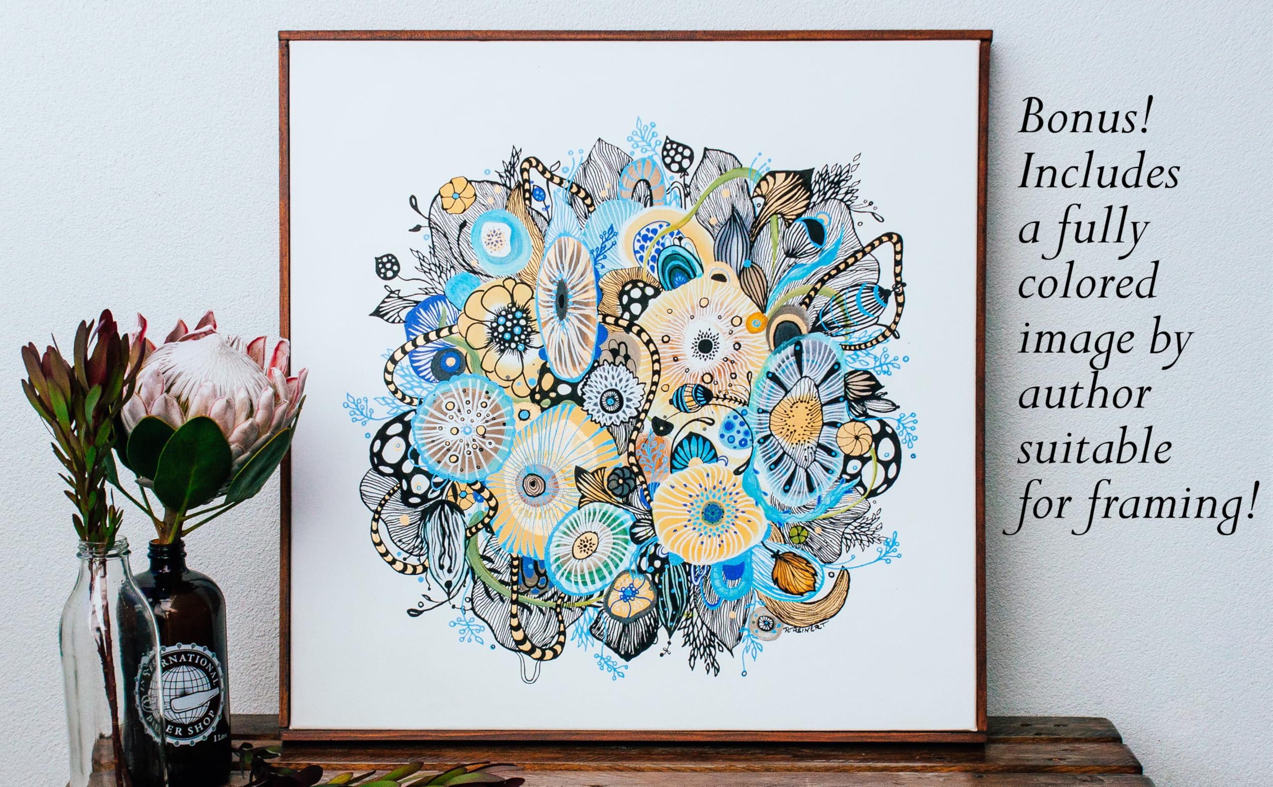 Botanical Wonderland: A Blissful Coloring Retreat (Coloring Wonderland)