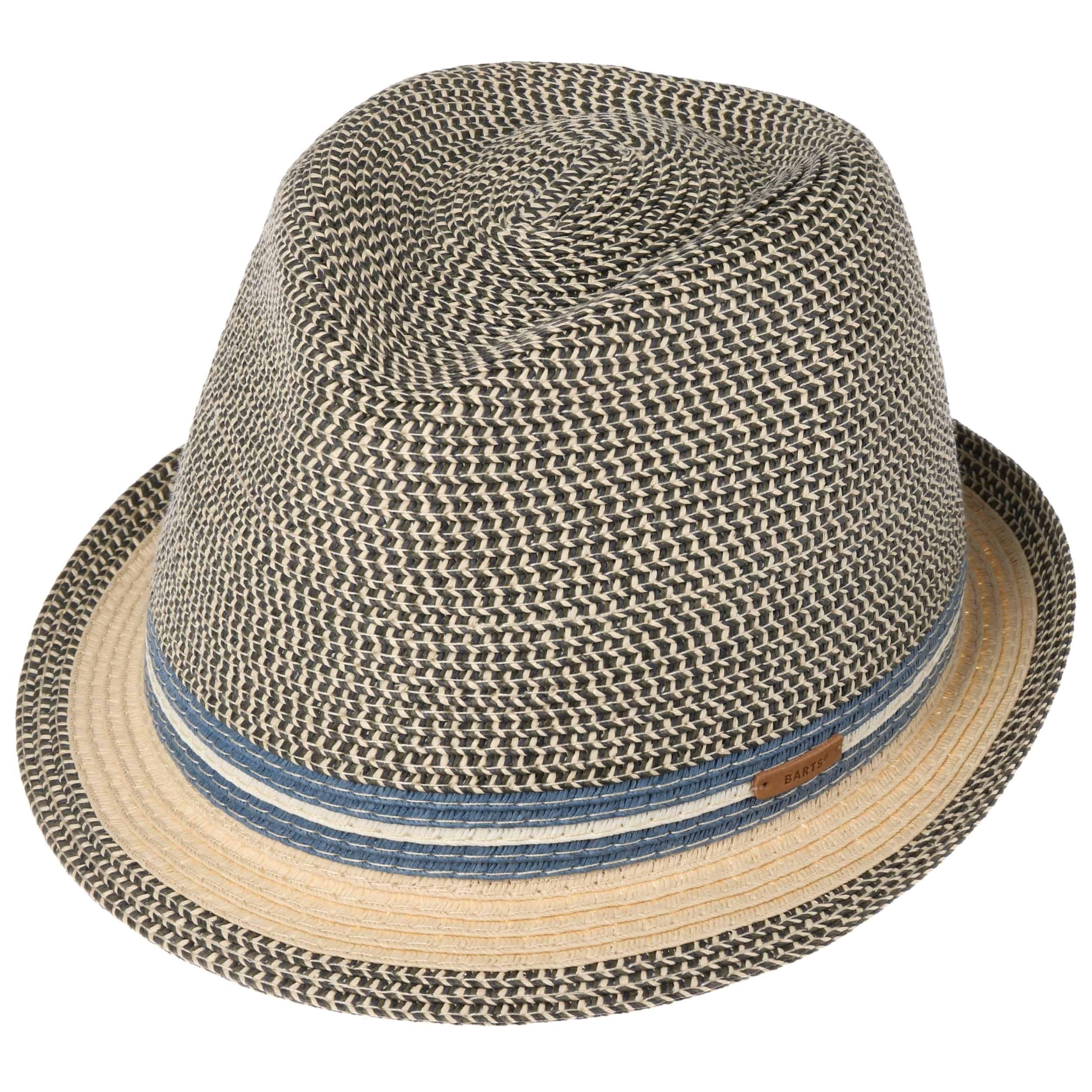 Barts Fluoriet Trilby Strohhut Sommerhut Sonnenhut Strandhut Damen/Herren - Sommer Frühling-Sommer