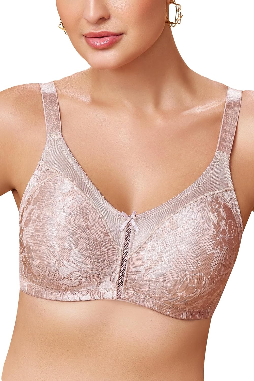 MAROON Nude Collection Seamless Non-Padded Non-Wired Full Coverage Silhouette with Comfort Straps Breathable Microfiber Bl... - Review, Price and Buying Guide