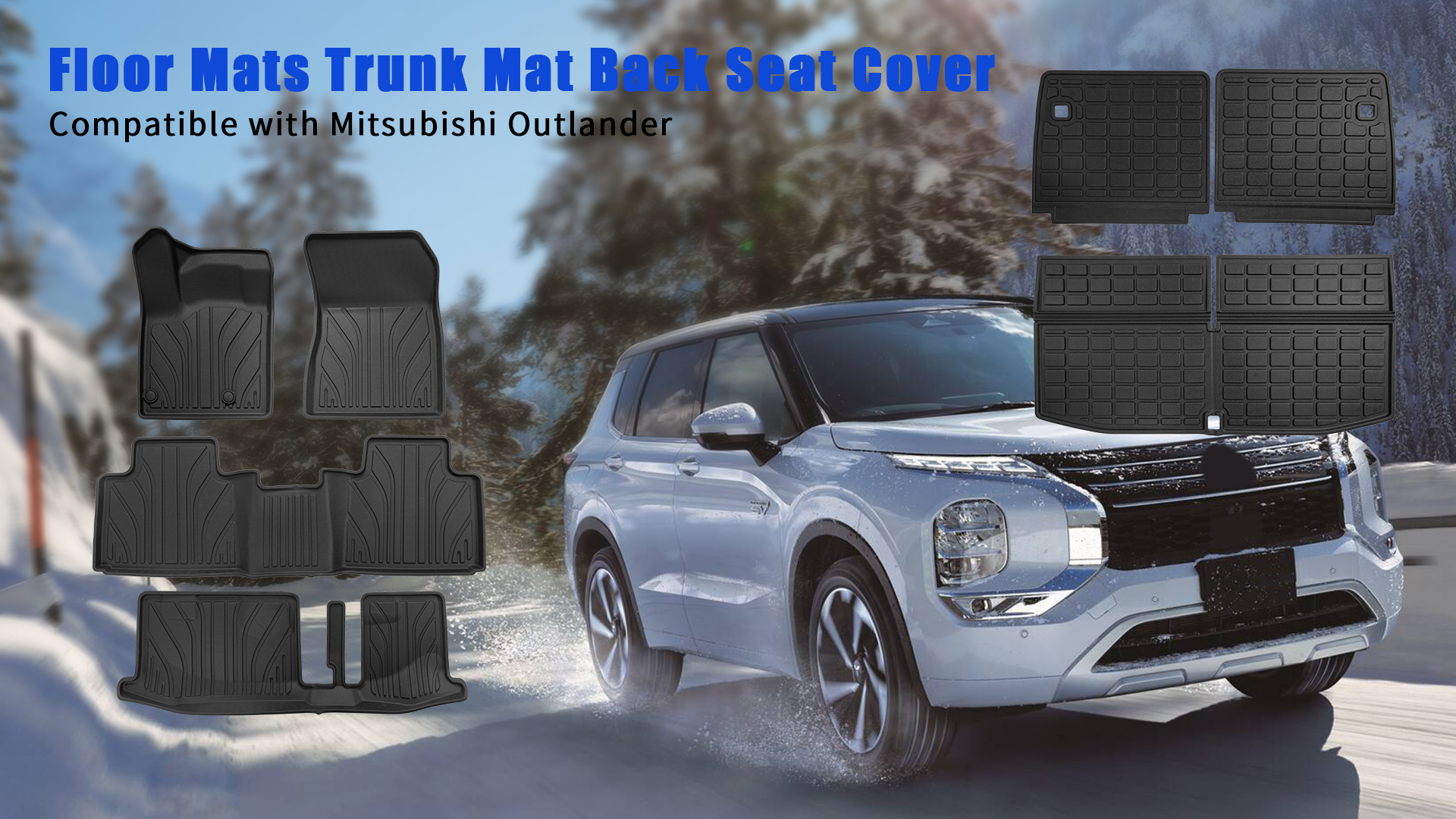 7237A023HA - Cargo Area, Cover 2007-2013 Mitsubishi Outlander | Mitsubishi Direct Parts