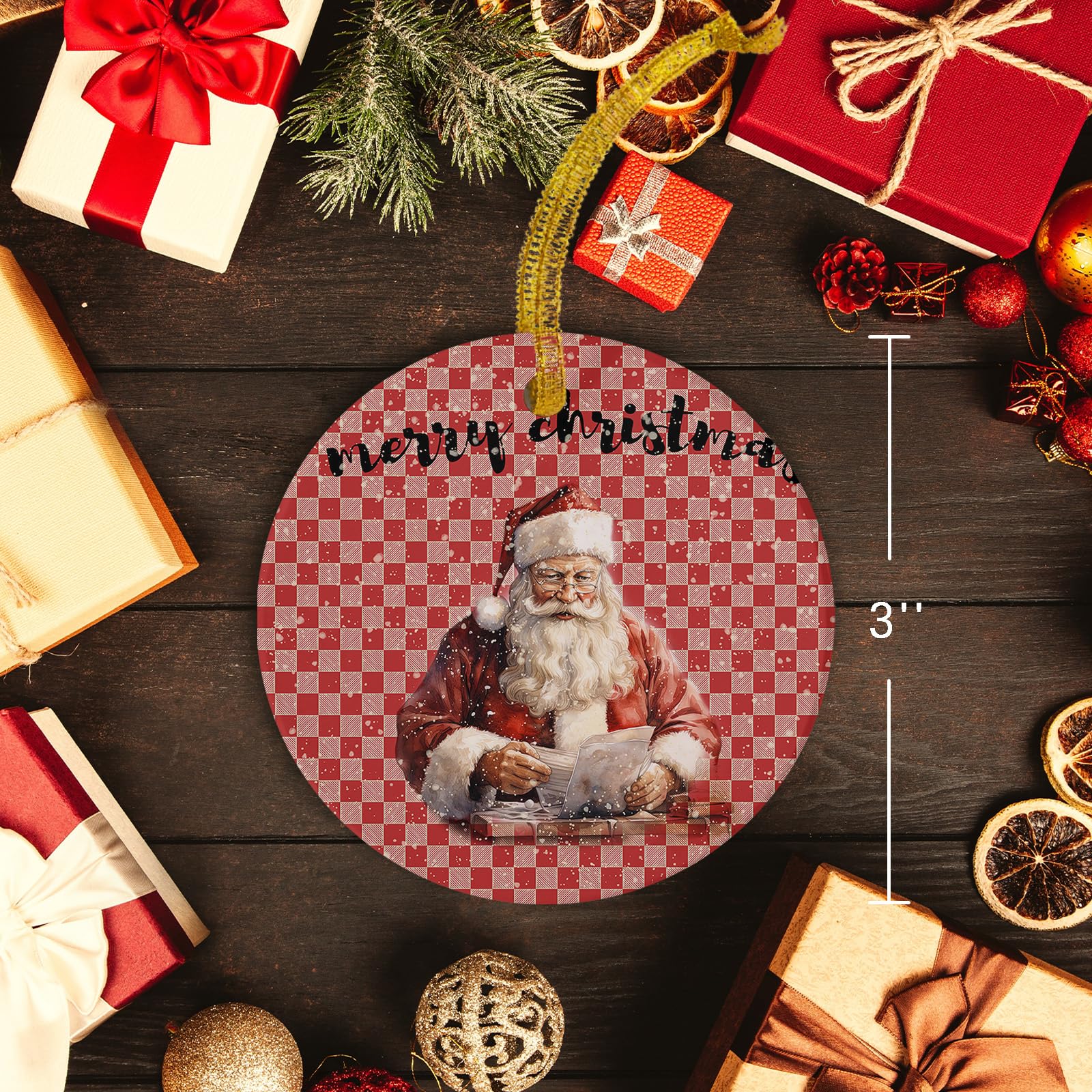 Amazon.com: 2024 Christmas Ornament Xmas Tree Hanging Accessories