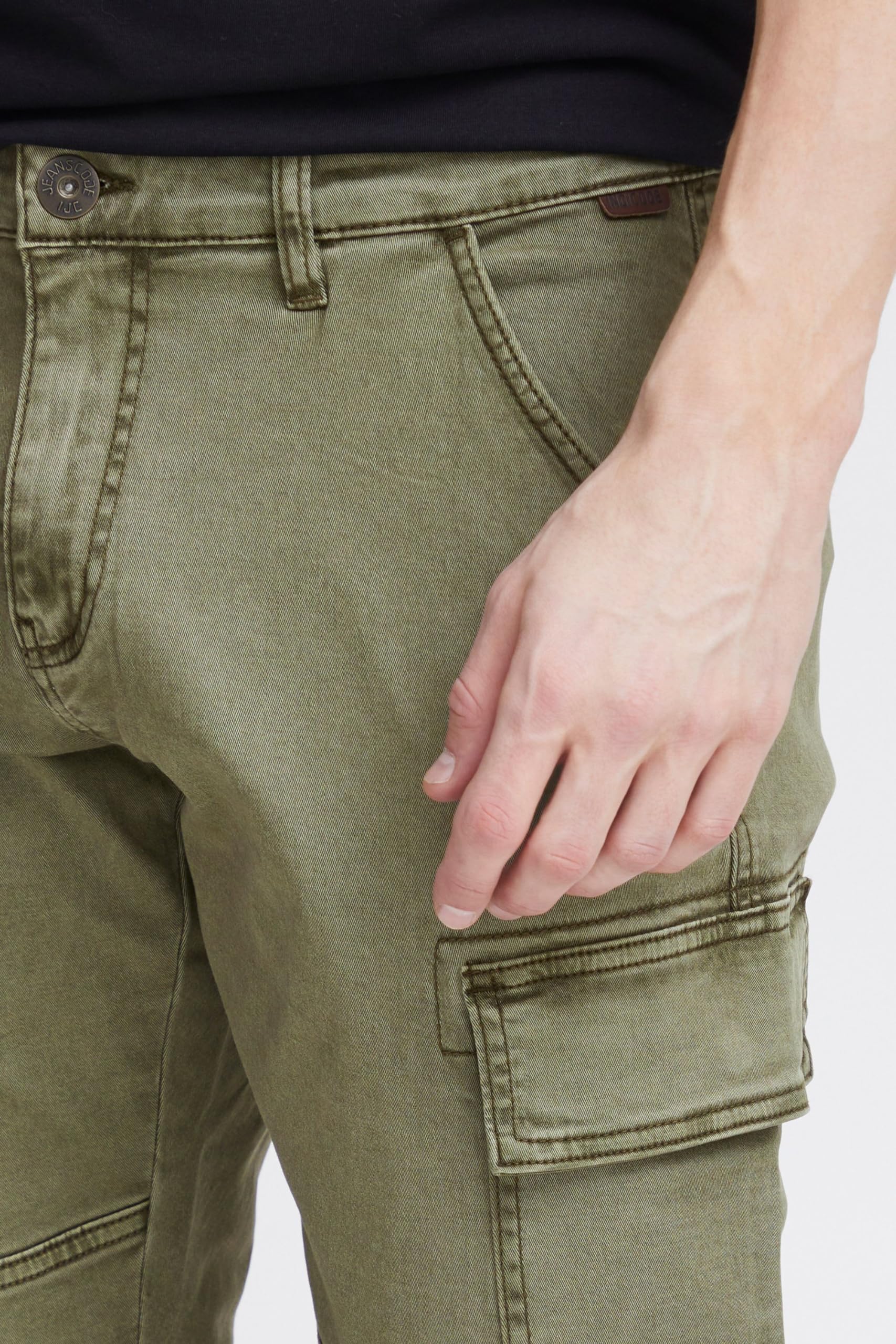 Indicode Bromfield Pantaloni Cargo Pantalone Panno da Uomo
