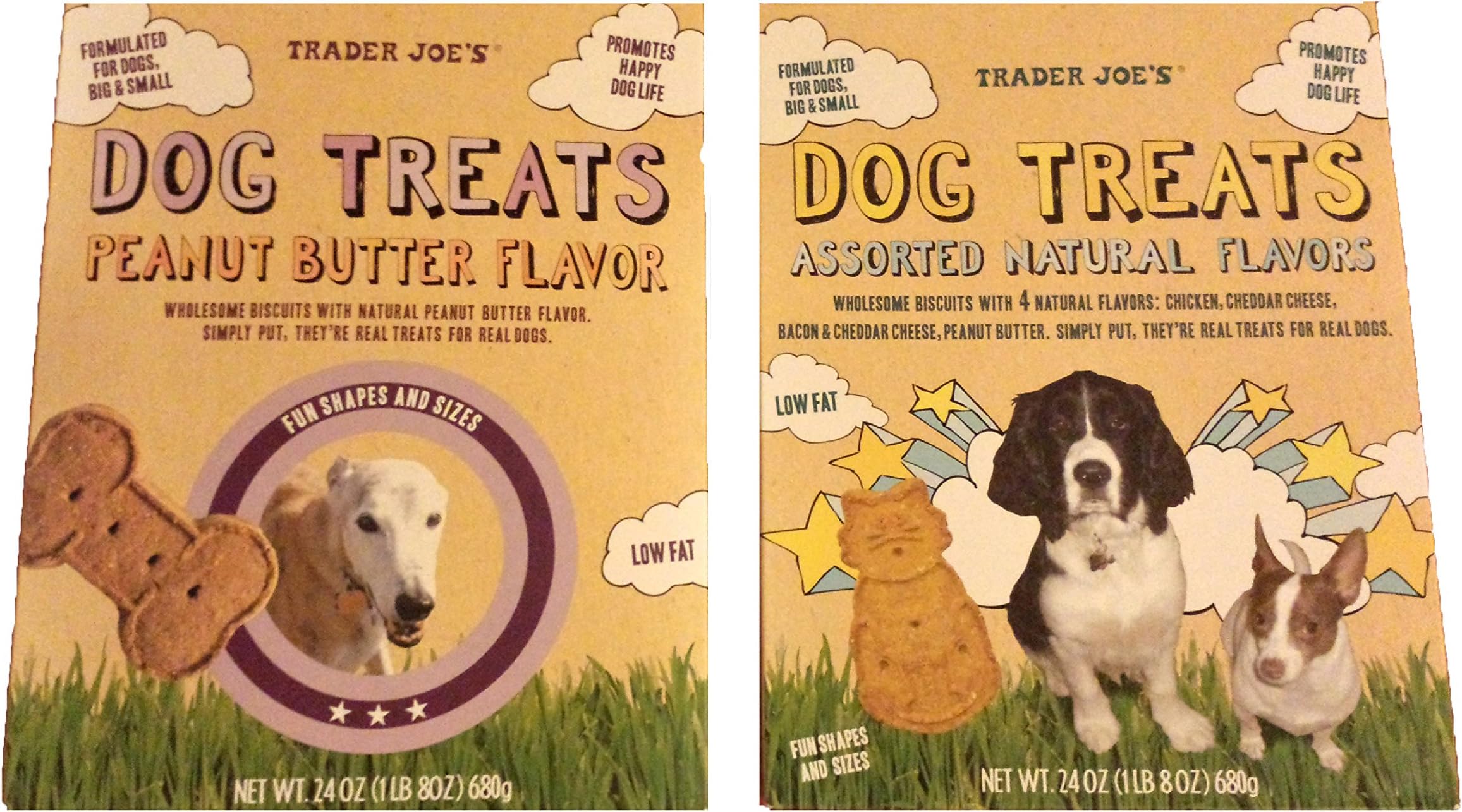 Trader Joe's Low Fat Wholesome Dog Biscuit Treats with