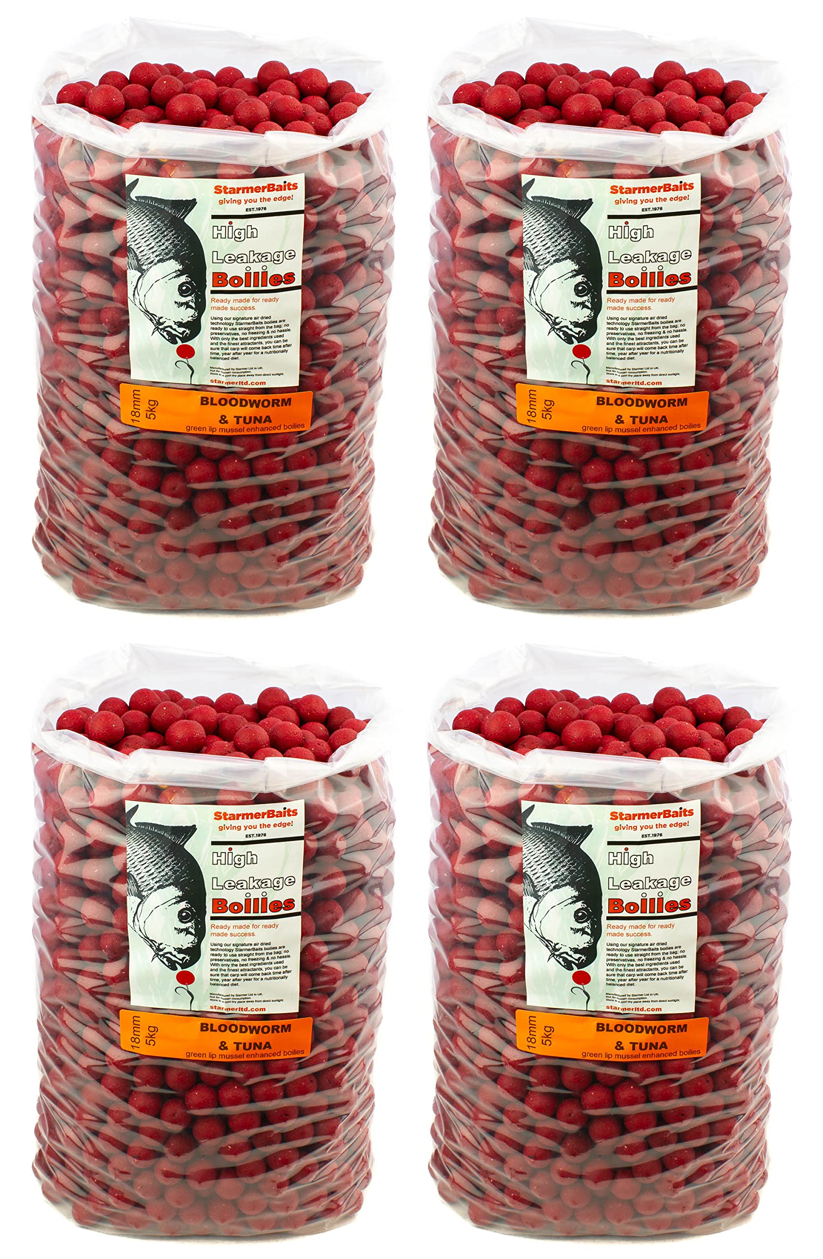 starmerbaits boilies/BLOODWORM & TUNA / 18mm / 20kg