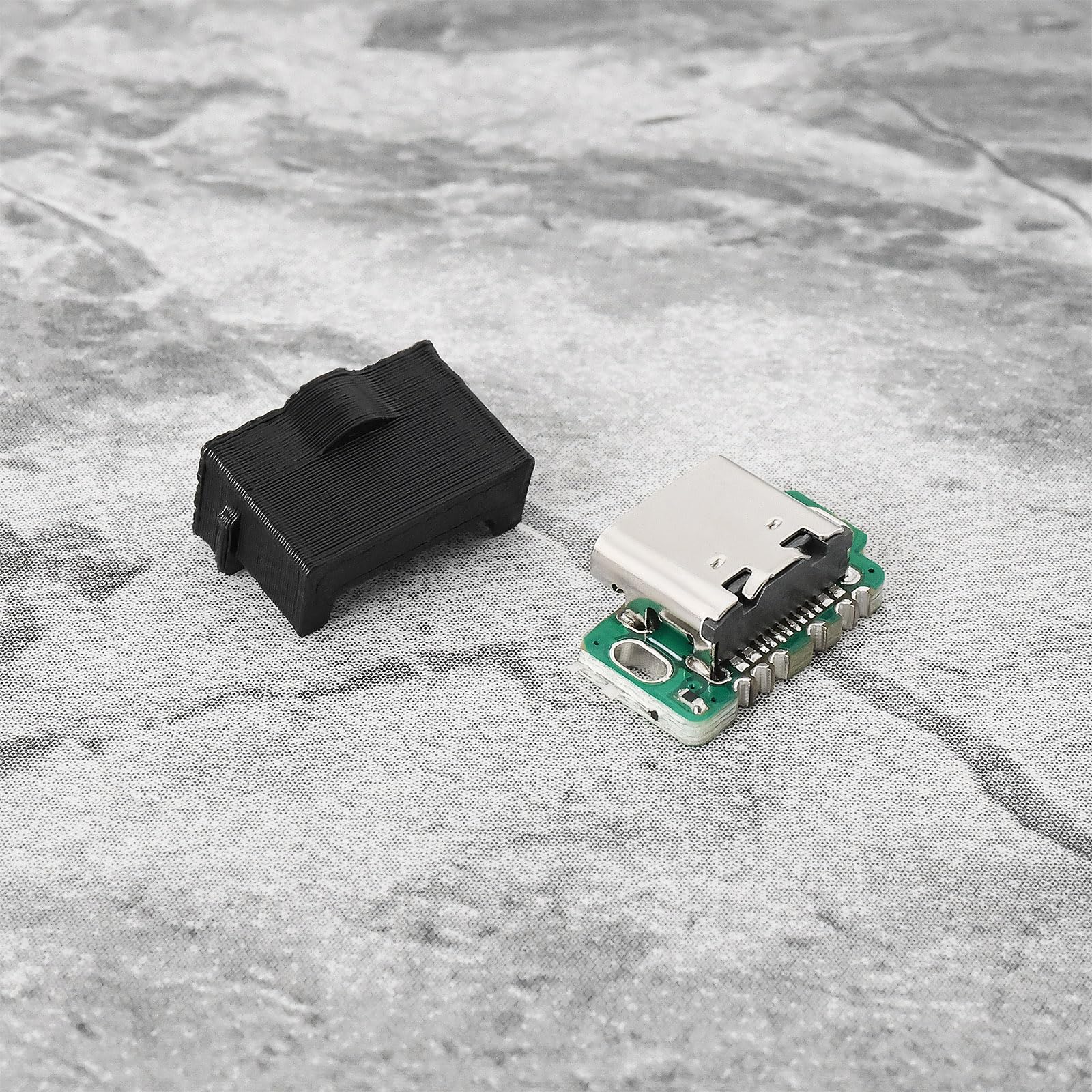 1 kit de modificación USB-C Mod tipo C, puerto de carga USB-C, módulo de interfaz de bricolaje, puerto de carga tipo C, compatible con Gameboy Advance SP compatible con GBA SP