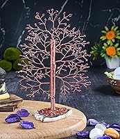 Vista 74 de Rose Quartz Gemstone Tree of LifeNatural Reiki Crystals Gemstone Chakra Tree for Positive Energy, Geode Agate Slice Base, Feng Shui Decor, Good