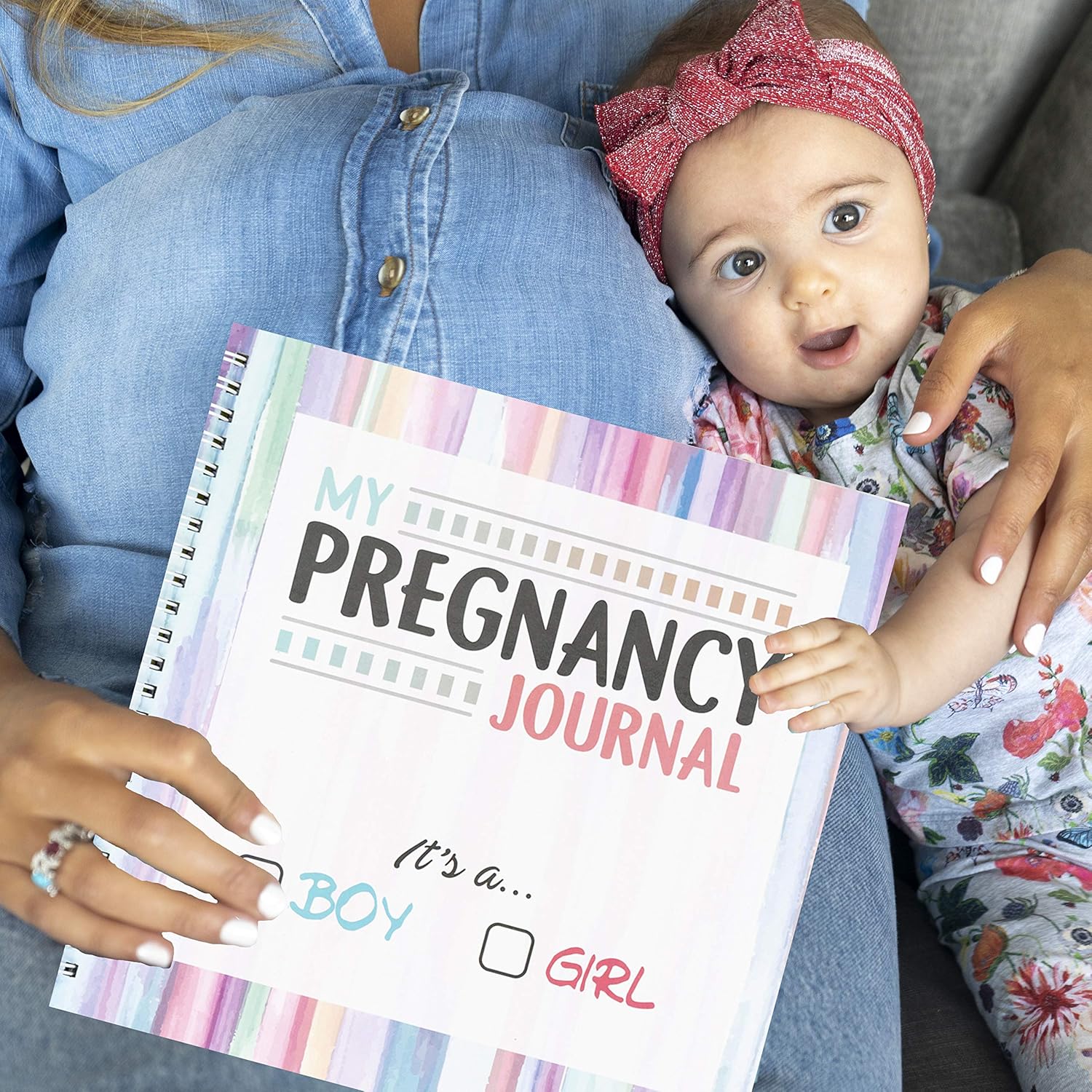 My Belly Book | Pregnancy Journal and Baby Memory Book with Stickers | Baby's Scrapbook and Photo Album | Pregnancy Journals for First Time Moms | Pregnancy Journal Memory Book : Baby