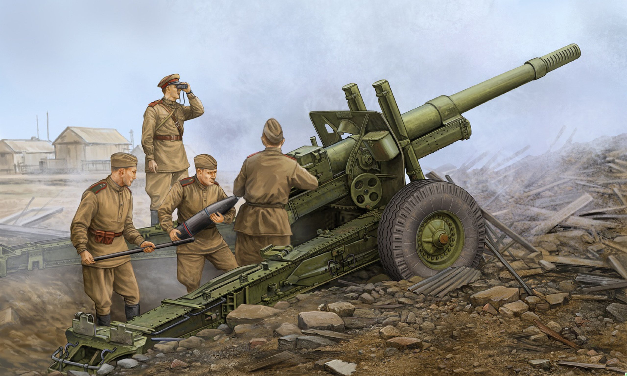 模型・プラモデル 【】(非常に良い)トランペッター 1/35 ソビエト軍