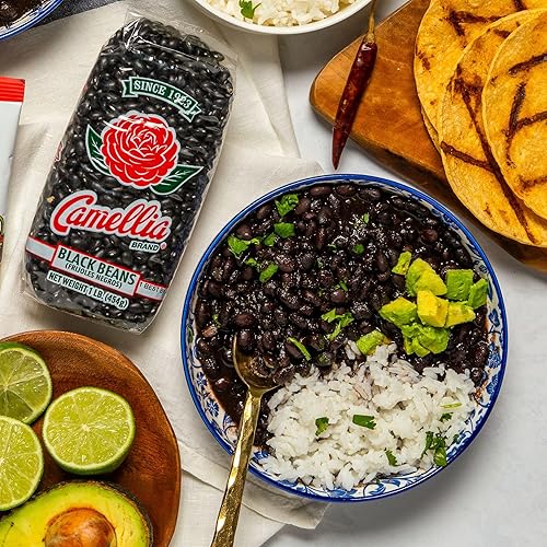 Miniatura 5 de Camellia Brand Frijoles negros secos, Frejoles Negros – Frijoles negros de alta calidad sin OMG para sopas, chile, tacos, burritos, arroz