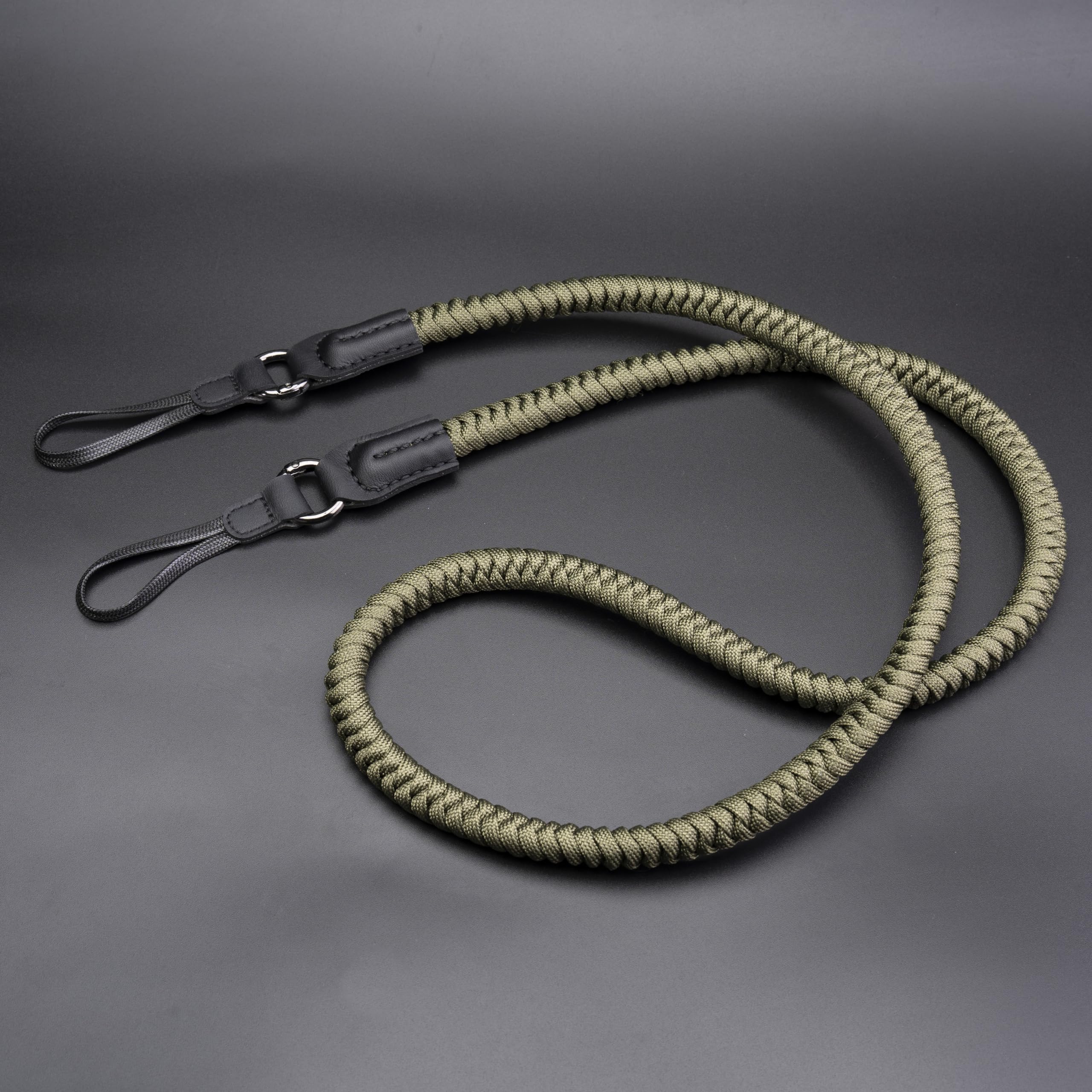 VKO Cinghia per fotocamera in corda Paracord a sgancio rapido