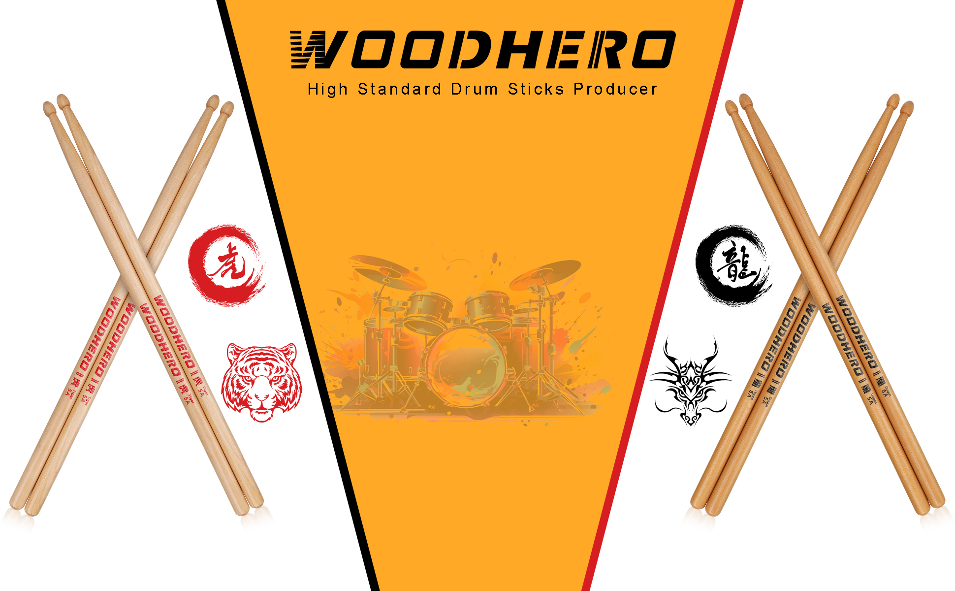 Drumsticks 5A, 5 paar drumsticks, drumstokken, drumstelaccessoires, muziekinstrument, percussieaccessoires voor kinderen, studenten, volwassenen en beginners Drumsticks 5A, 5 paar drumsticks, drumstokken, drumstelaccessoires, muziekinstrument, percussieaccessoires voor kinderen, studenten, volwassenen en beginners