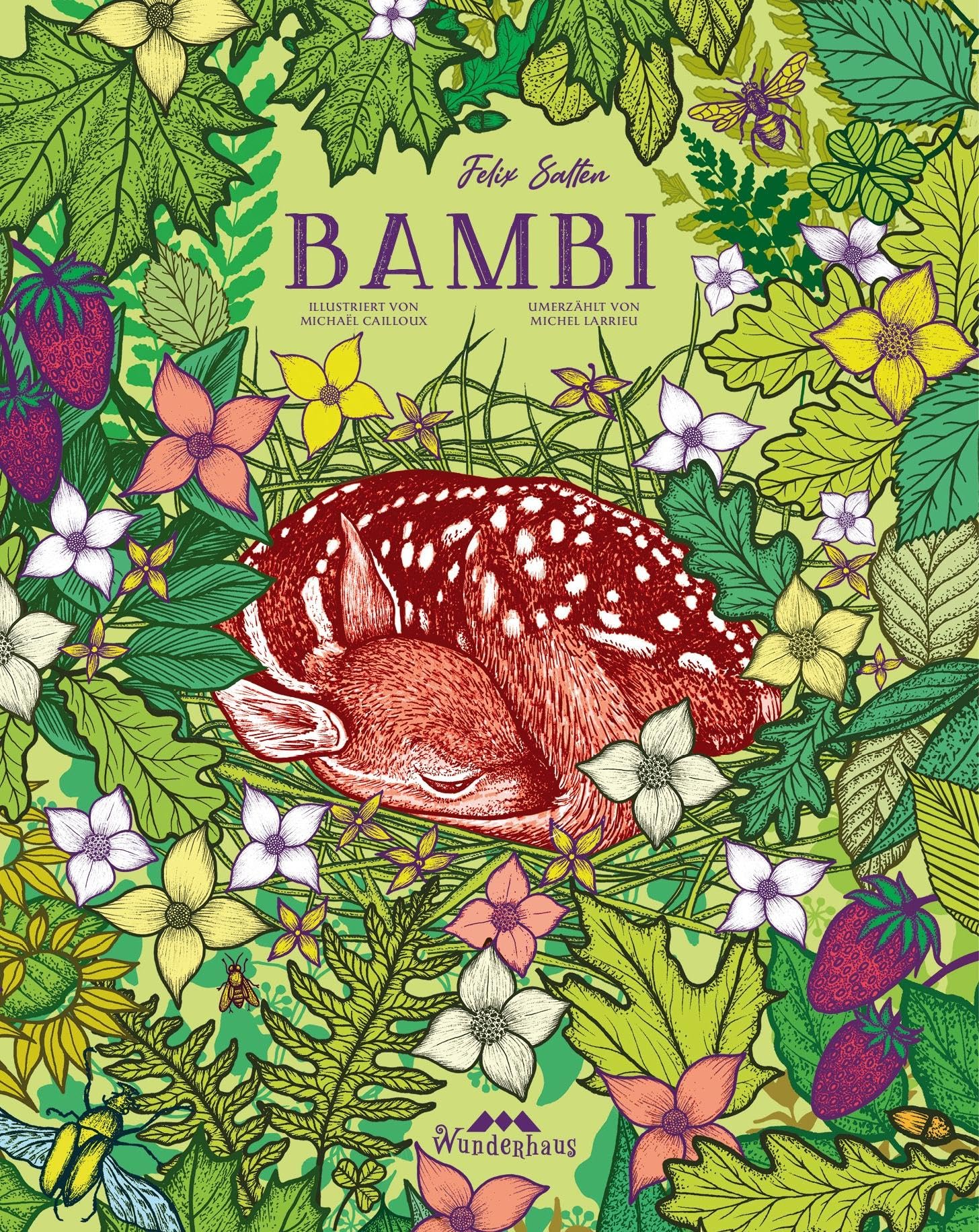Bambi: Eine Lebensgeschichte aus dem Wald. Ein Bilderbuch zum Lesen und Vorlesen ab 7 Jahren