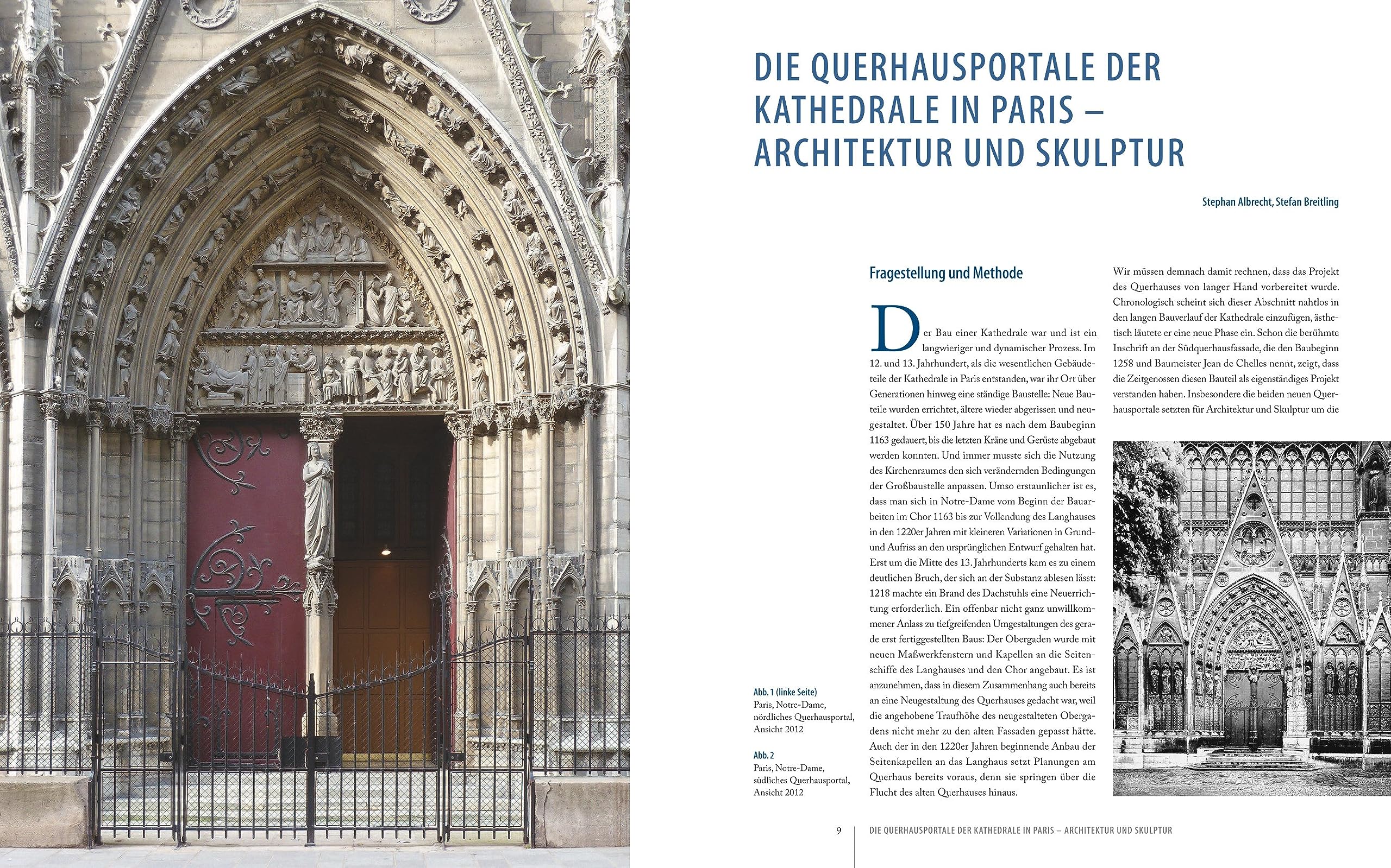 Die Querhausportale der Kathedrale Notre-Dame in Paris: Architektur – Skulptur – Farbigkeit