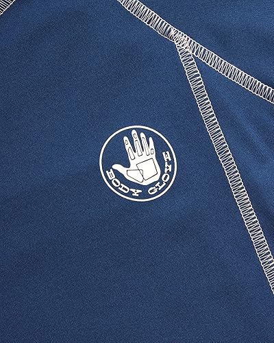 Miniatura 4 de Body Glove Camiseta de natación para niños, protección solar UPF 50+, secado rápido, manga larga, protección contra erupciones para niños, jóvenes