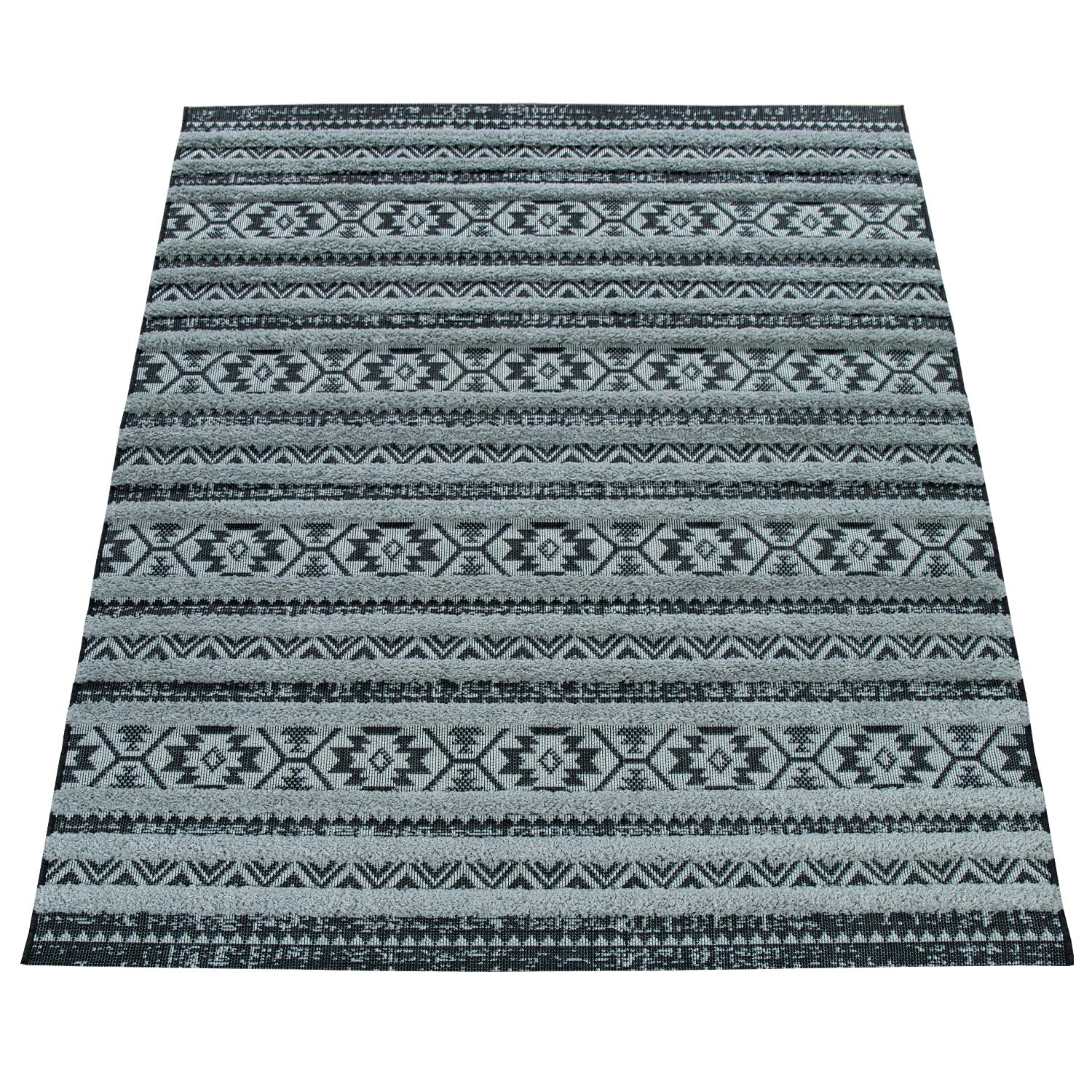 Paco Home Vloerkleed Woonkamer Laagpolig Patroon Ber Patroon Geometrisch Handgemaakt 120x170 Cm 1194031976