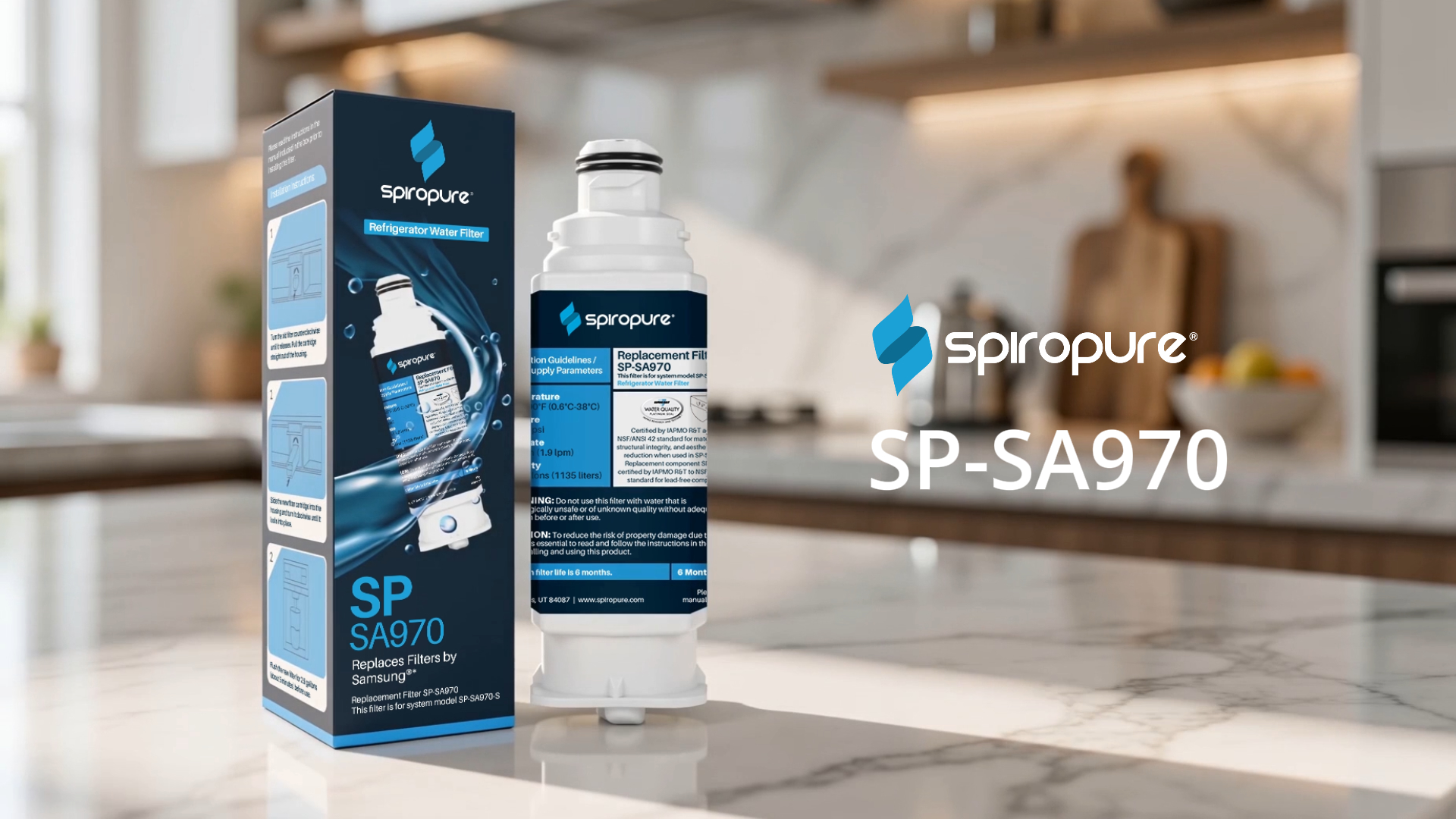 Amazon.com: SpiroPure SP-SA970 Water Filter Replacement for DA97