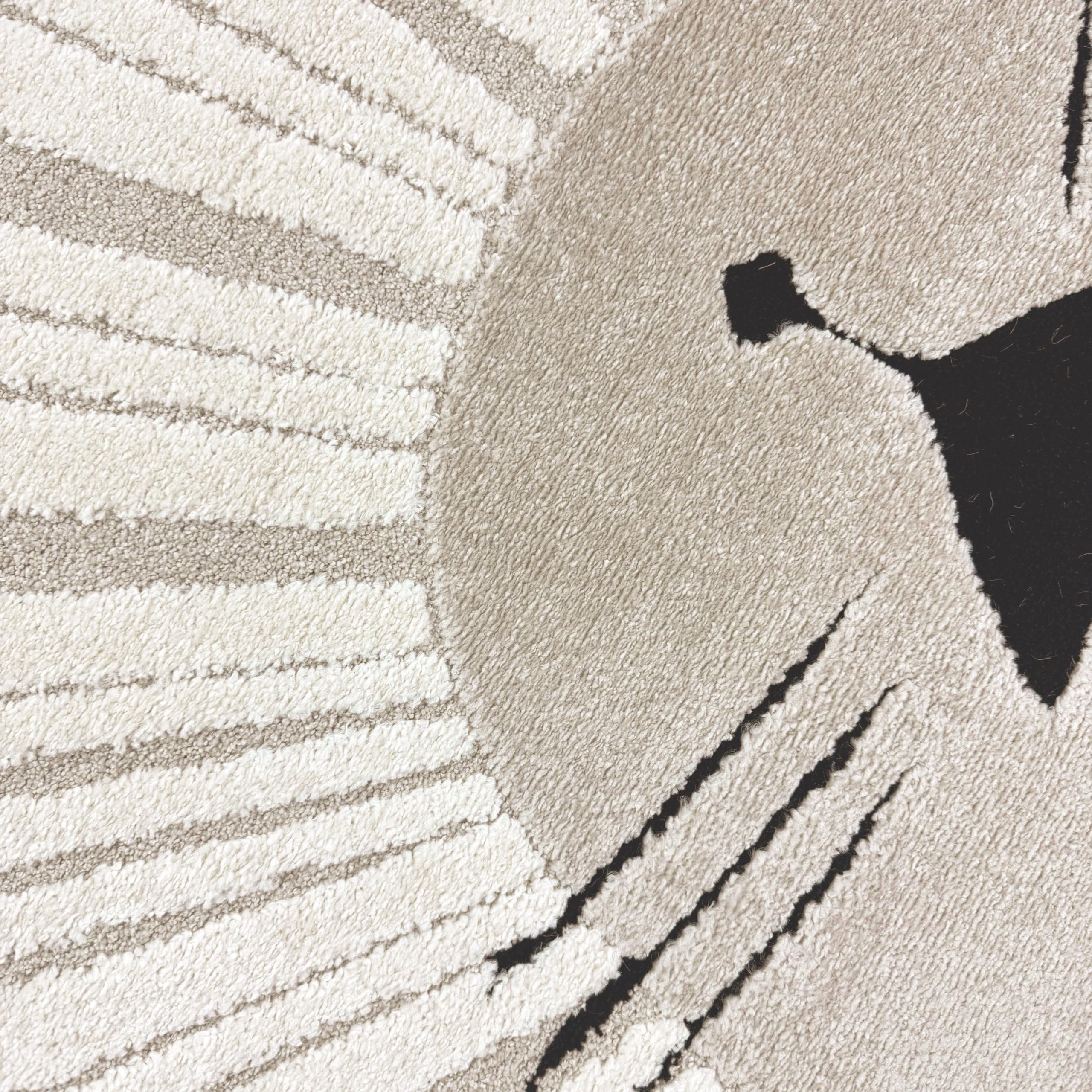 CARPETIA Teppich Kinderzimmerteppich hell niedlicher Löwe beige Creme, 120 cm RUND