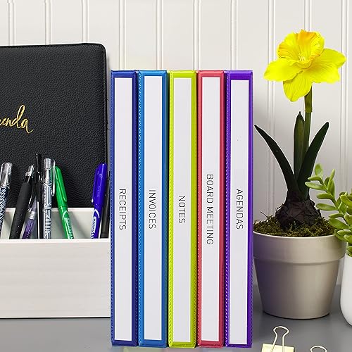 Miniatura 5 de Avery Insertos de lomo de carpeta, para carpetas de anillos de 1/2 pulgada que contienen 0.7 pulgadas de ancho de lomo, 80 insertos de cartulina