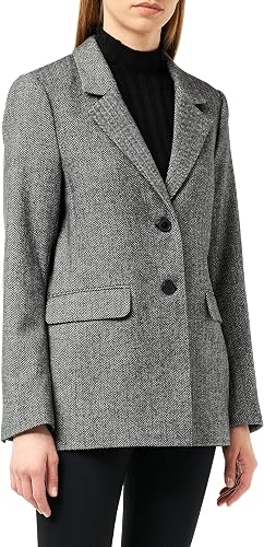 Part Two Ronniepw Bz Blazer, Black Tweed Melange, 66 para Mujer