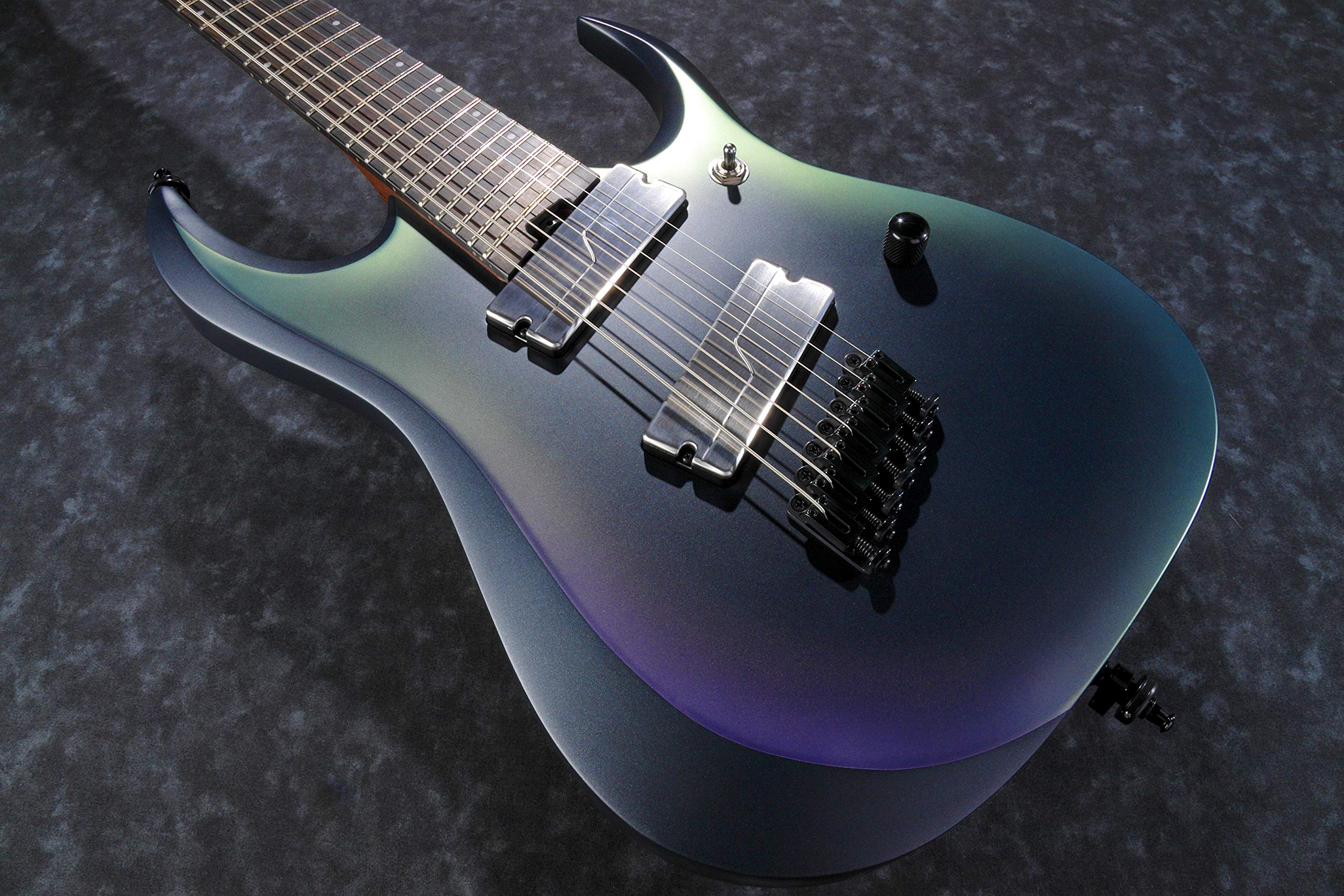 Ibanez RGD71ALMS BAM - Black Aurora Burst Matte 7 Telli Elektro