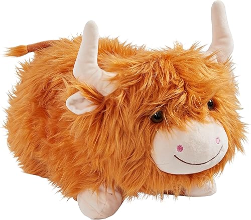 Pillow Pets Juguete de peluche de vaca de las tierras altas de 18 pulgadas