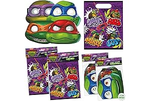 TMNT Party Bags and Masks for Ultimate Turtle Power