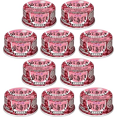 井村屋 備蓄用ゆであずき 85g×10個 【長期保存可能】 【非常食】 【カロリー補給】